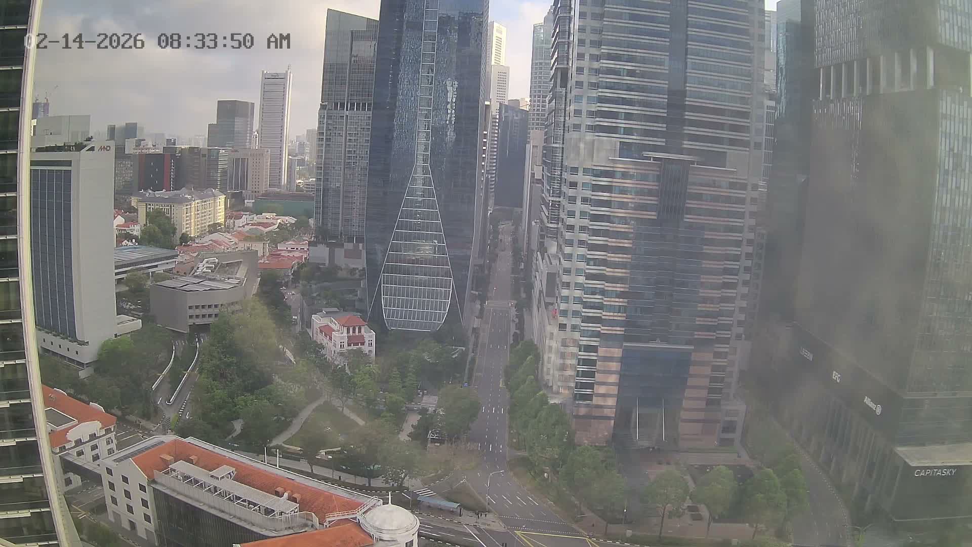 Singapore Downtown Live Cam - Tanjong Pagar, Downtown Core, Central Area, Central Singapore, Singapore