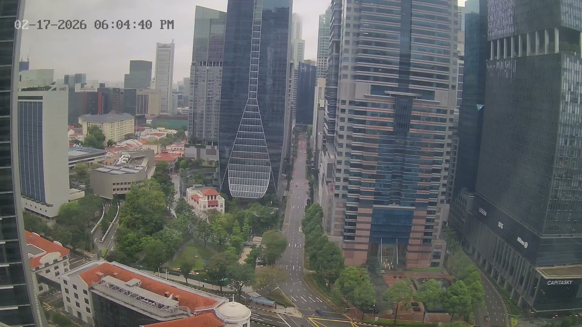 Singapore Downtown Live Cam - Tanjong Pagar, Downtown Core, Central Area, Central Singapore, Singapore