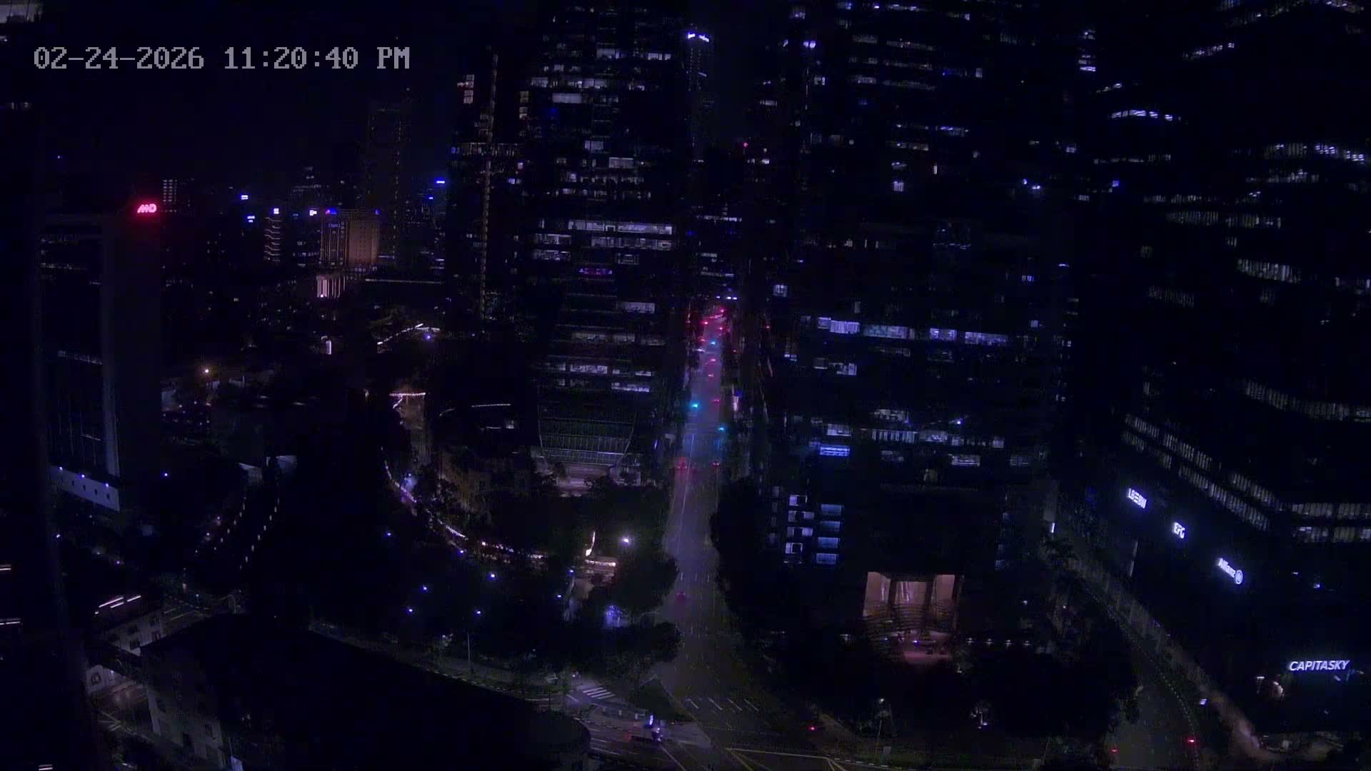 Singapore Downtown Live Cam - Tanjong Pagar, Downtown Core, Central Area, Central Singapore, Singapore