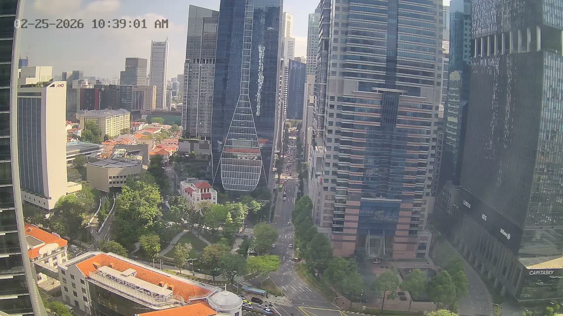 Singapore Downtown Live Cam - Tanjong Pagar, Downtown Core, Central Area, Central Singapore, Singapore