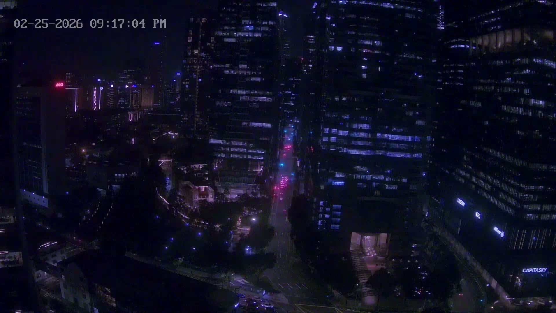 Singapore Downtown Live Cam - Tanjong Pagar, Downtown Core, Central Area, Central Singapore, Singapore
