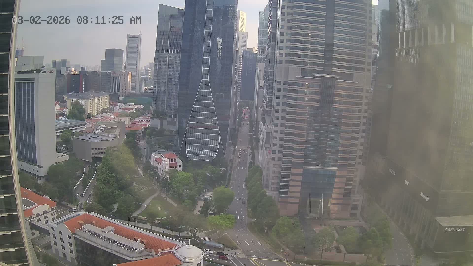 Singapore Downtown Live Cam - Tanjong Pagar, Downtown Core, Central Area, Central Singapore, Singapore