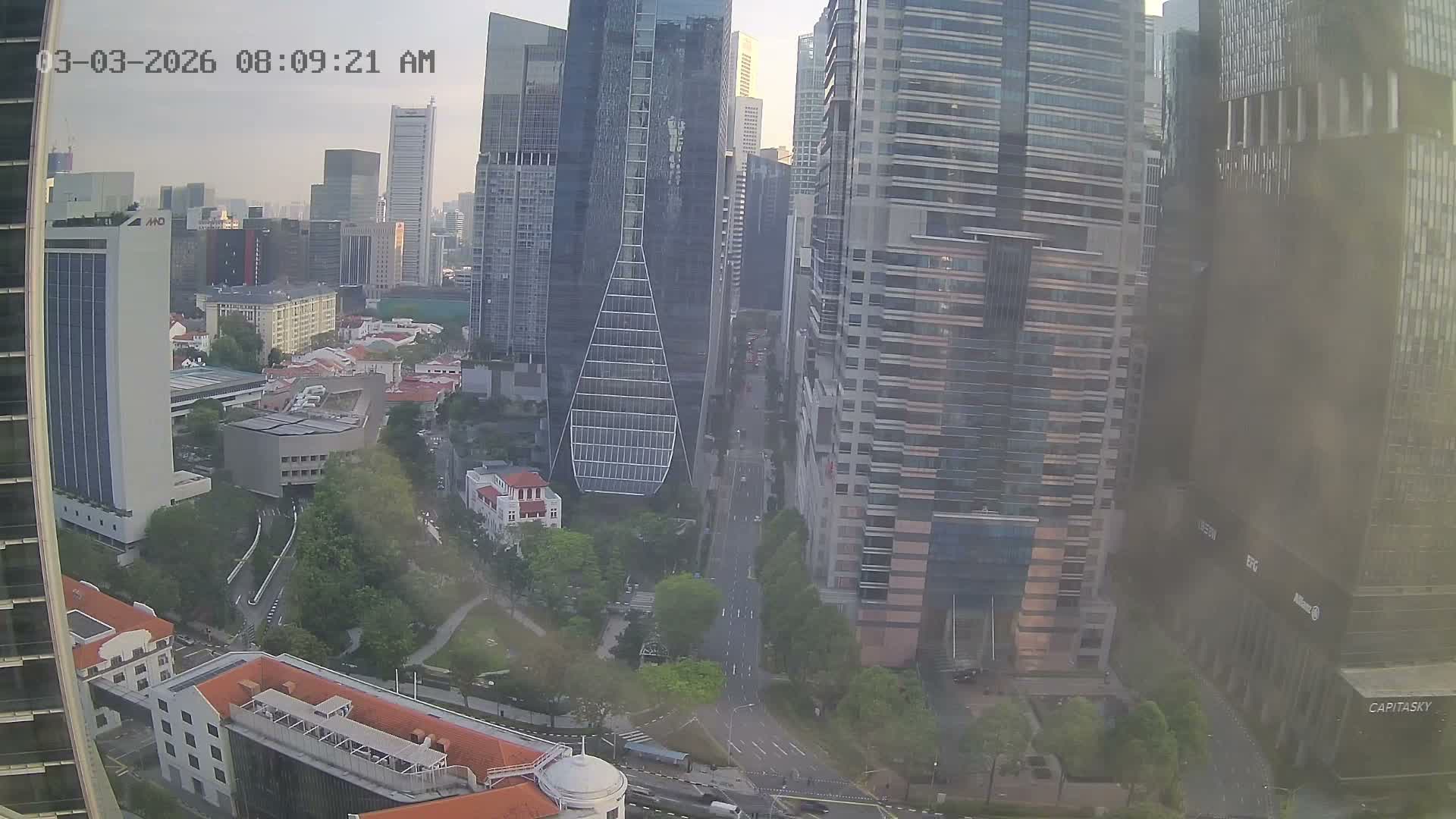 Singapore Downtown Live Cam - Tanjong Pagar, Downtown Core, Central Area, Central Singapore, Singapore