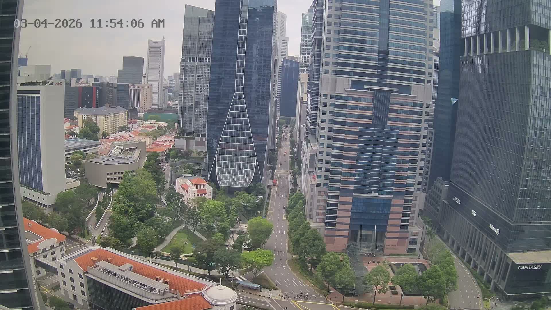 Singapore Downtown Live Cam - Tanjong Pagar, Downtown Core, Central Area, Central Singapore, Singapore