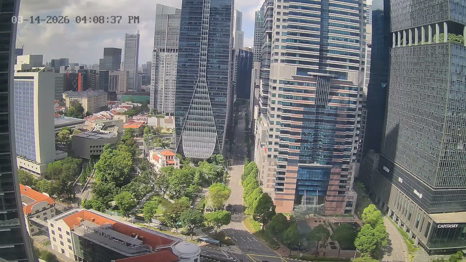 Singapore Downtown Live Cam - Tanjong Pagar, Downtown Core, Central Area, Central Singapore, Singapore