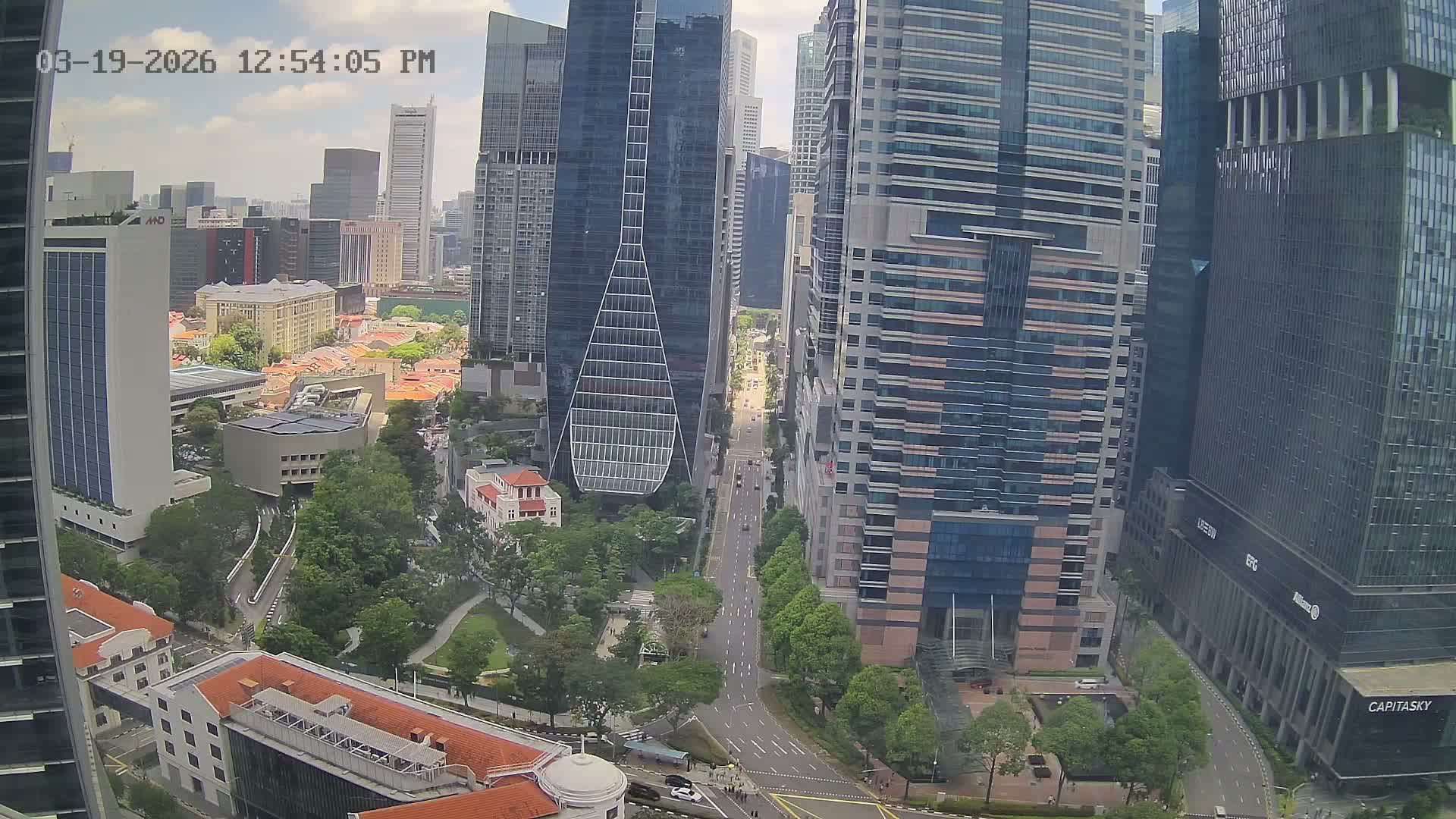 Singapore Downtown Live Cam - Tanjong Pagar, Downtown Core, Central Area, Central Singapore, Singapore