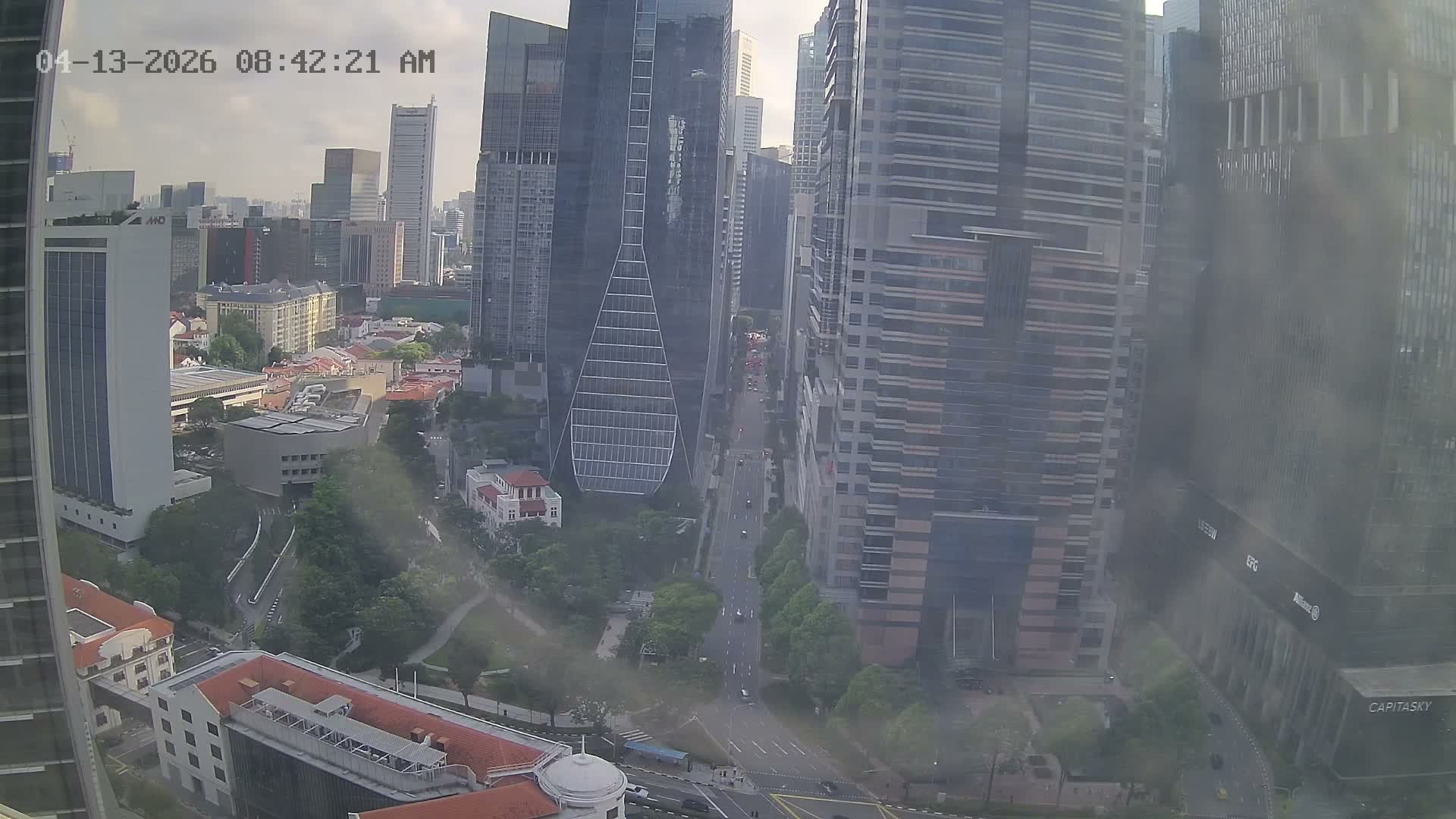 Singapore Downtown Live Cam - Tanjong Pagar, Downtown Core, Central Area, Central Singapore, Singapore