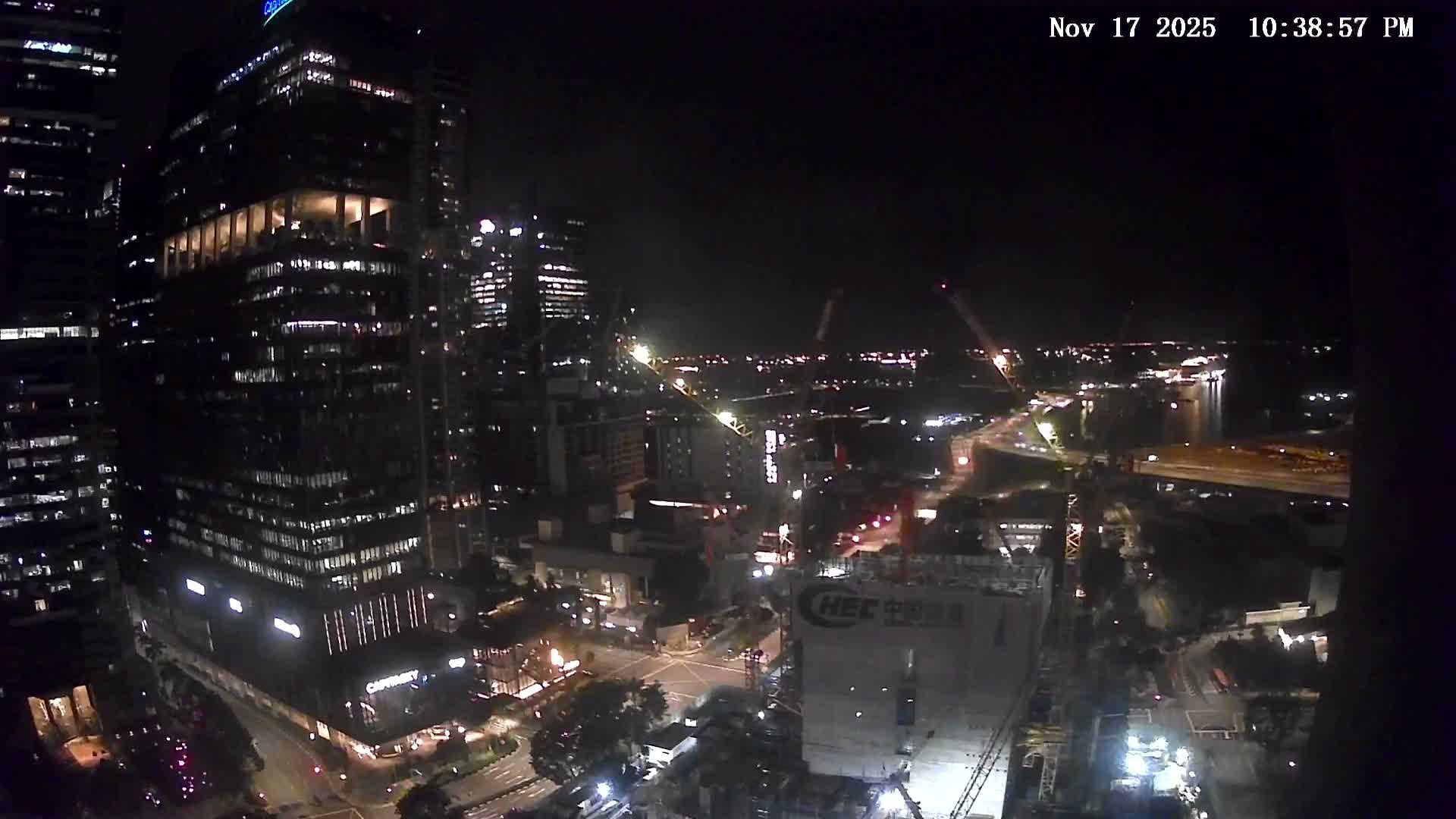 Singapore South Cruise Marina  & Downtown Core Live Cam - Tanjong Pagar, Downtown Core, Central Area, Central Singapore, Singapore