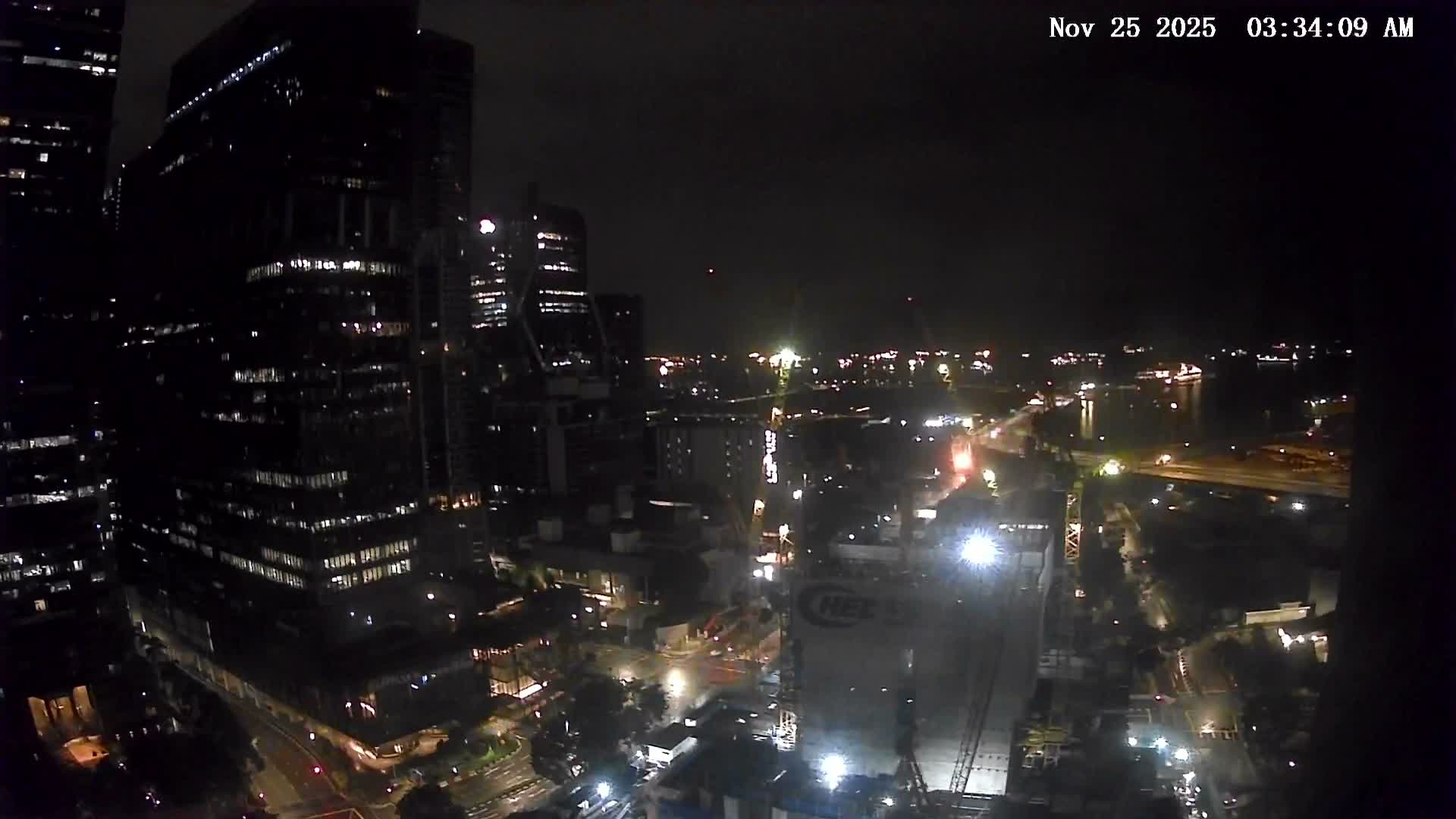 Singapore South Cruise Marina  & Downtown Core Live Cam - Tanjong Pagar, Downtown Core, Central Area, Central Singapore, Singapore