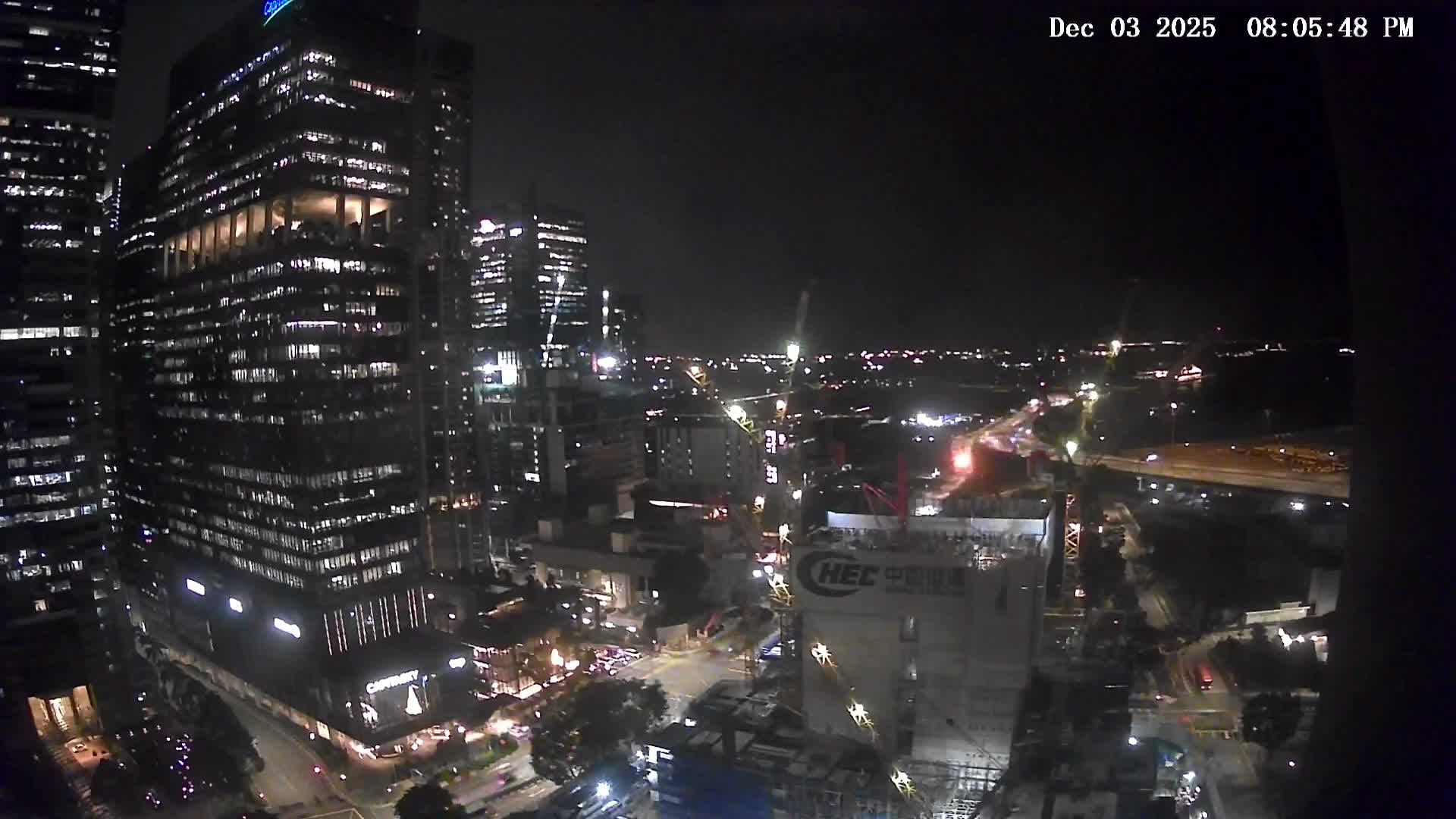 Singapore South Cruise Marina  & Downtown Core Live Cam - Tanjong Pagar, Downtown Core, Central Area, Central Singapore, Singapore