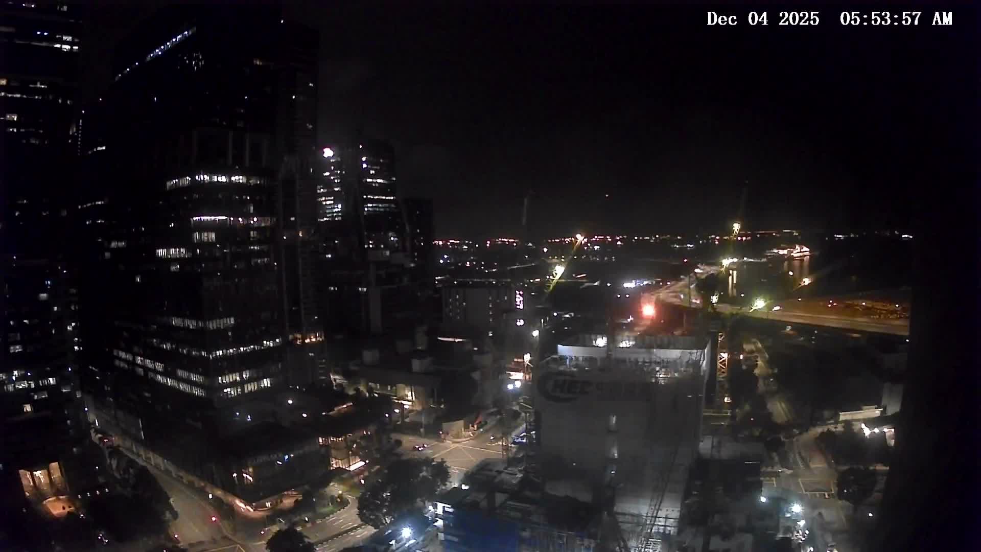 Singapore South Cruise Marina  & Downtown Core Live Cam - Tanjong Pagar, Downtown Core, Central Area, Central Singapore, Singapore