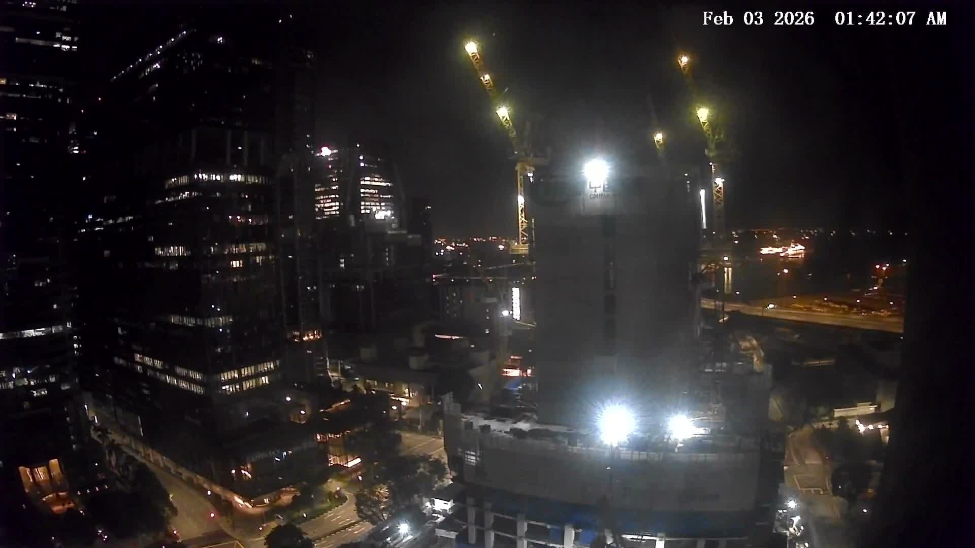 Singapore South Cruise Marina  & Downtown Core Live Cam - Tanjong Pagar, Downtown Core, Central Area, Central Singapore, Singapore