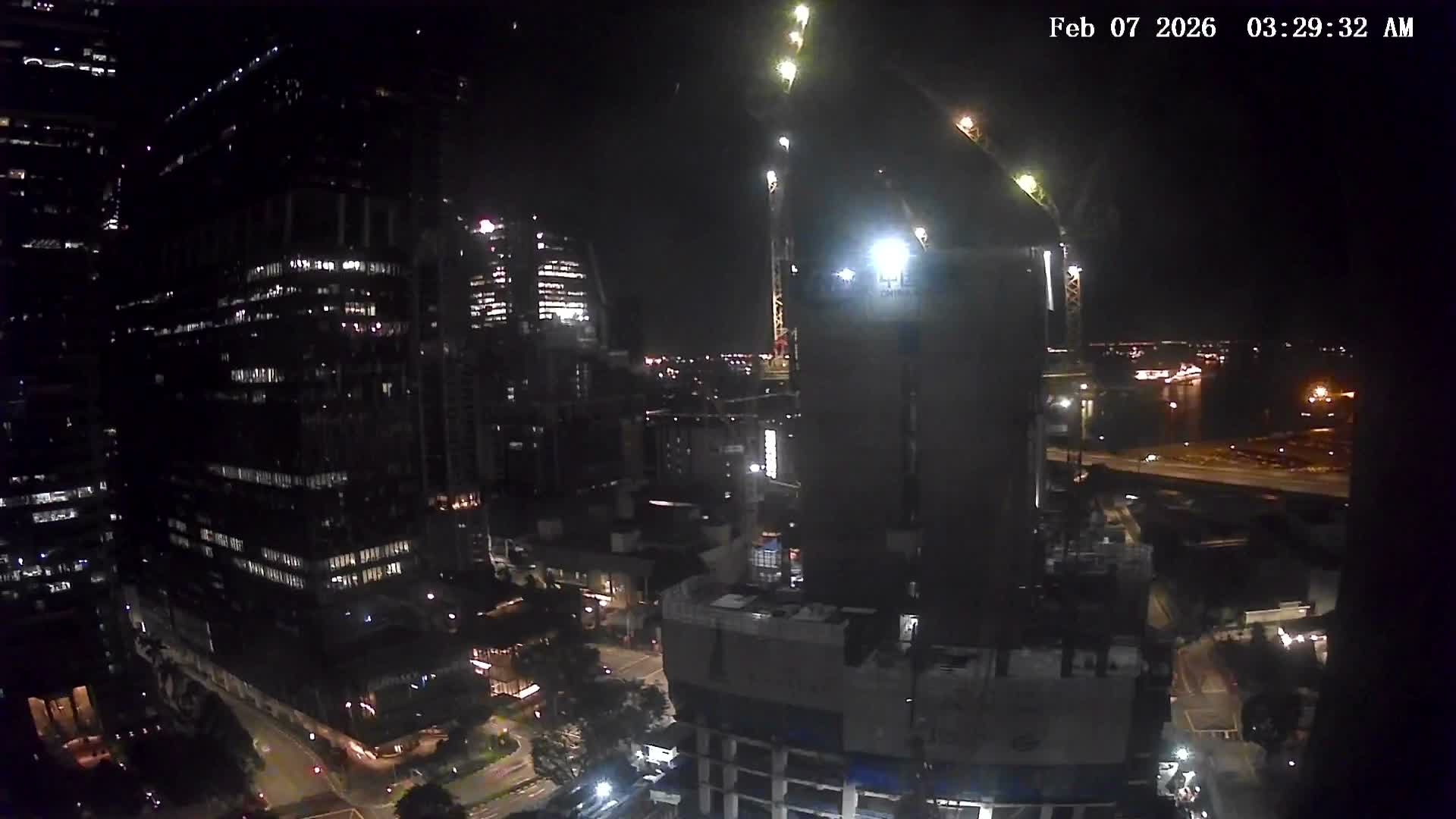 Singapore South Cruise Marina  & Downtown Core Live Cam - Tanjong Pagar, Downtown Core, Central Area, Central Singapore, Singapore