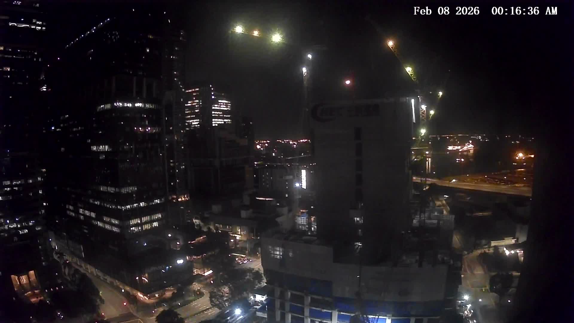 Singapore South Cruise Marina  & Downtown Core Live Cam - Tanjong Pagar, Downtown Core, Central Area, Central Singapore, Singapore