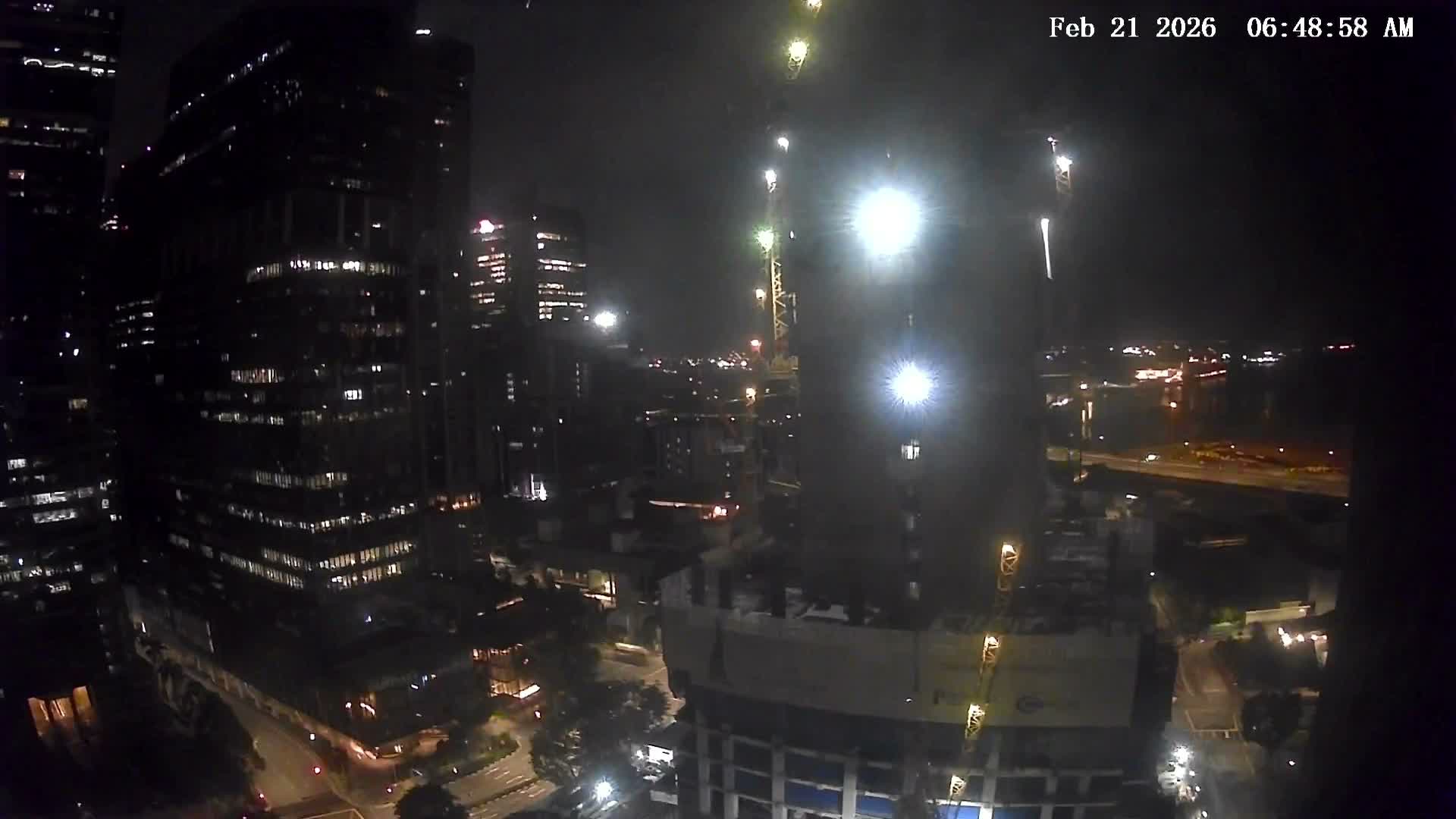 Singapore South Cruise Marina  & Downtown Core Live Cam - Tanjong Pagar, Downtown Core, Central Area, Central Singapore, Singapore