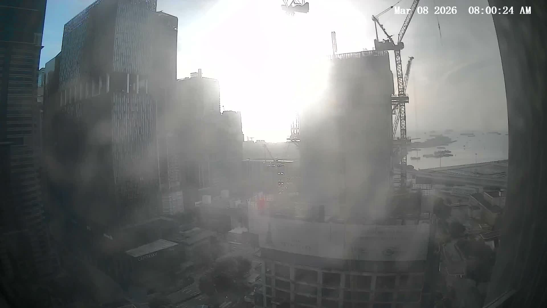 Singapore South Cruise Marina  & Downtown Core Live Cam - Tanjong Pagar, Downtown Core, Central Area, Central Singapore, Singapore