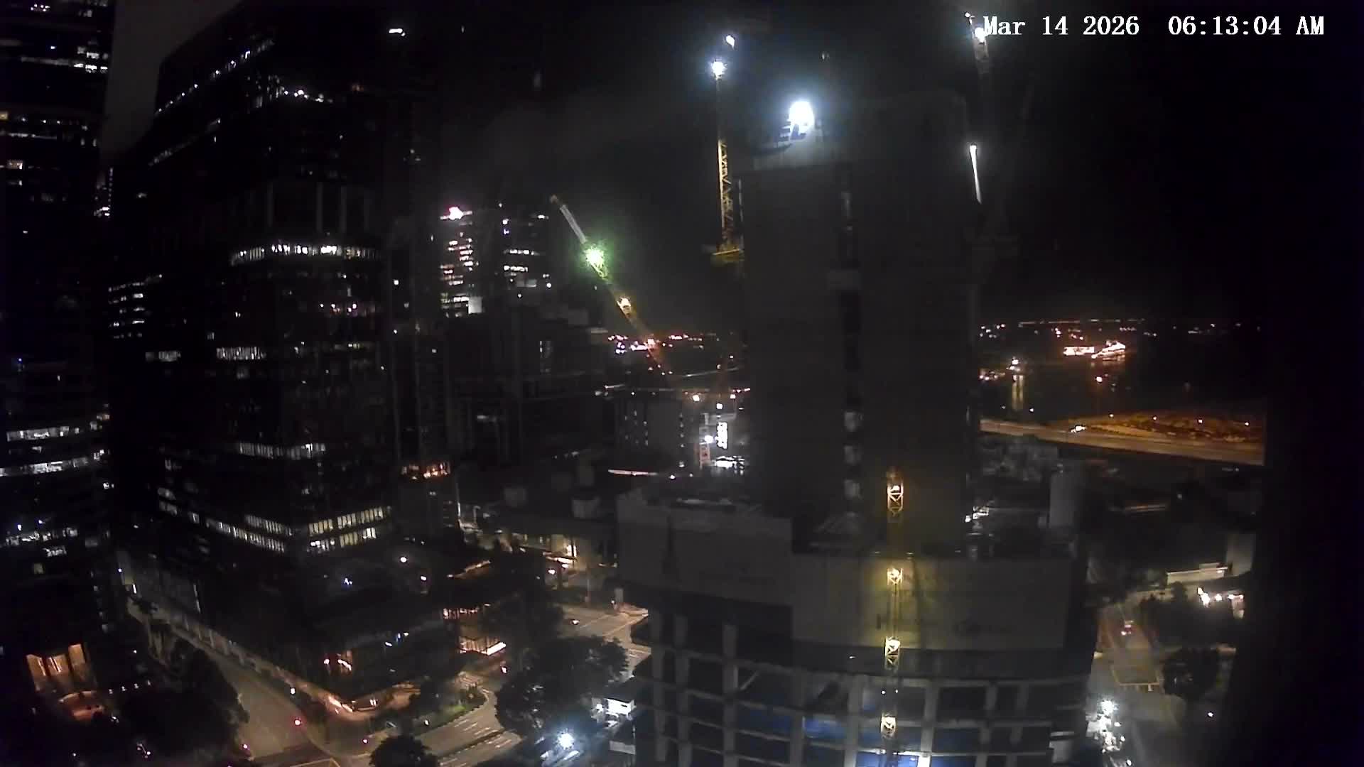 Singapore South Cruise Marina  & Downtown Core Live Cam - Tanjong Pagar, Downtown Core, Central Area, Central Singapore, Singapore