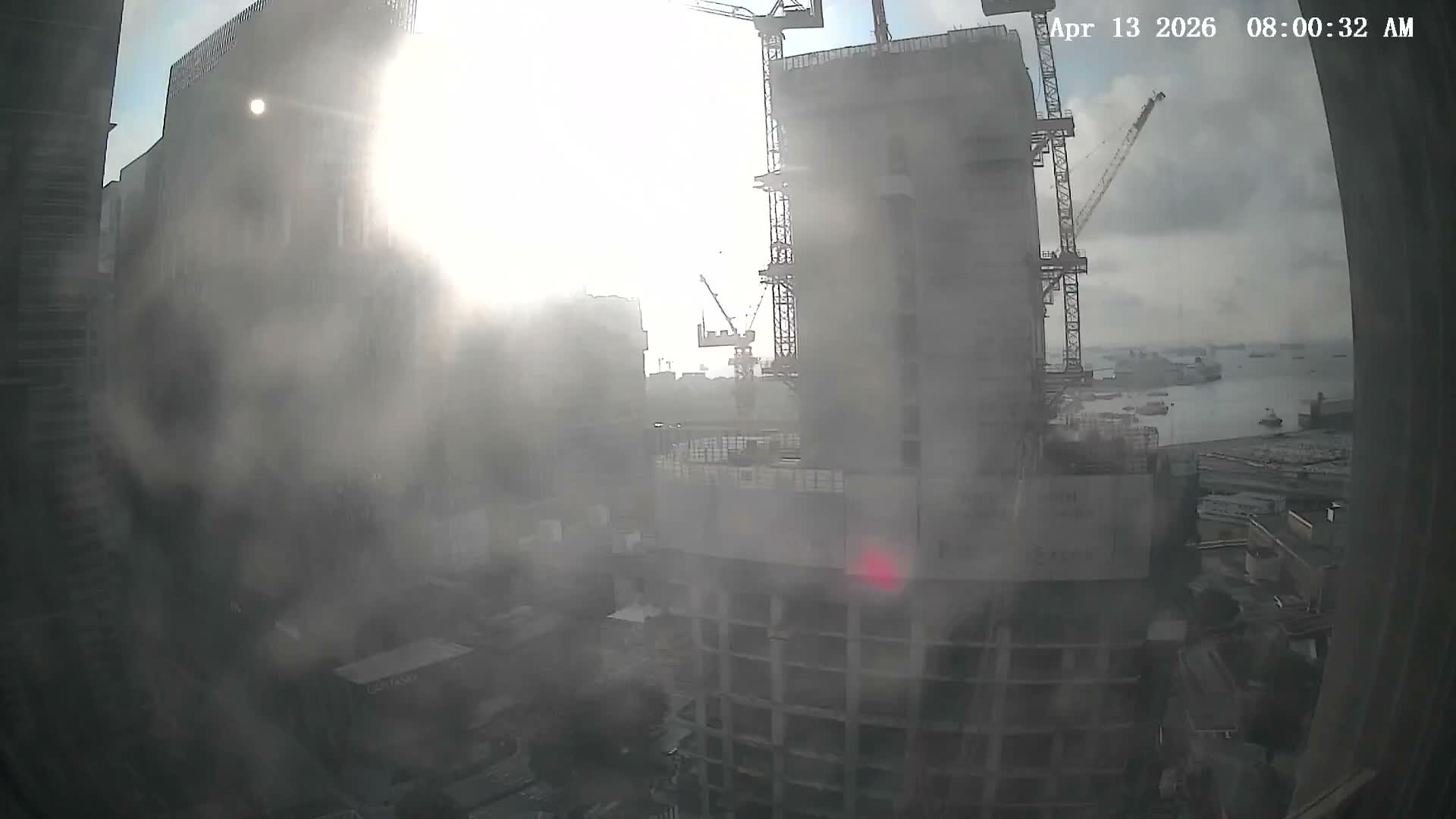 Singapore South Cruise Marina  & Downtown Core Live Cam - Tanjong Pagar, Downtown Core, Central Area, Central Singapore, Singapore