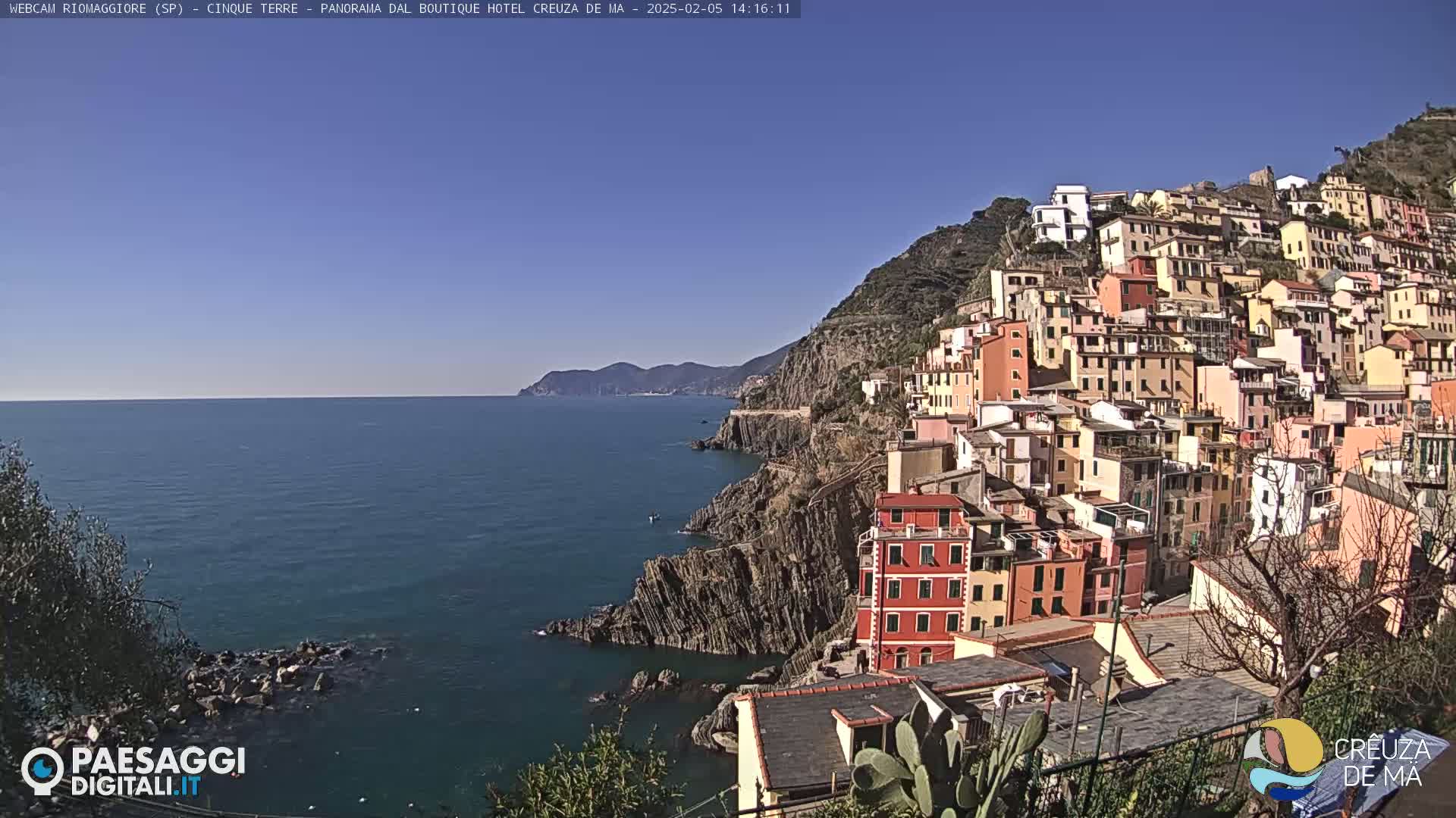 Riomaggiore Live Cam  - La Spezia, Liguria, Italy