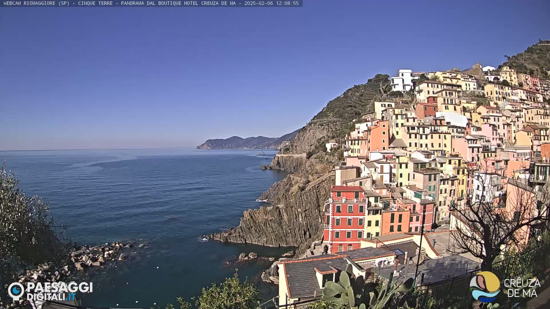 Riomaggiore Live Cam  - La Spezia, Liguria, Italy