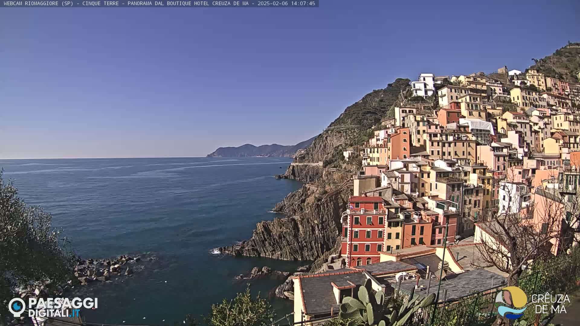 Riomaggiore Live Cam  - La Spezia, Liguria, Italy