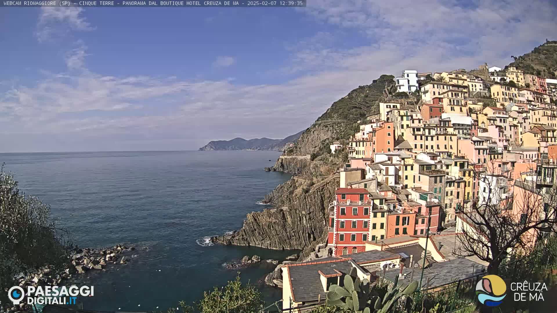 Riomaggiore Live Cam  - La Spezia, Liguria, Italy
