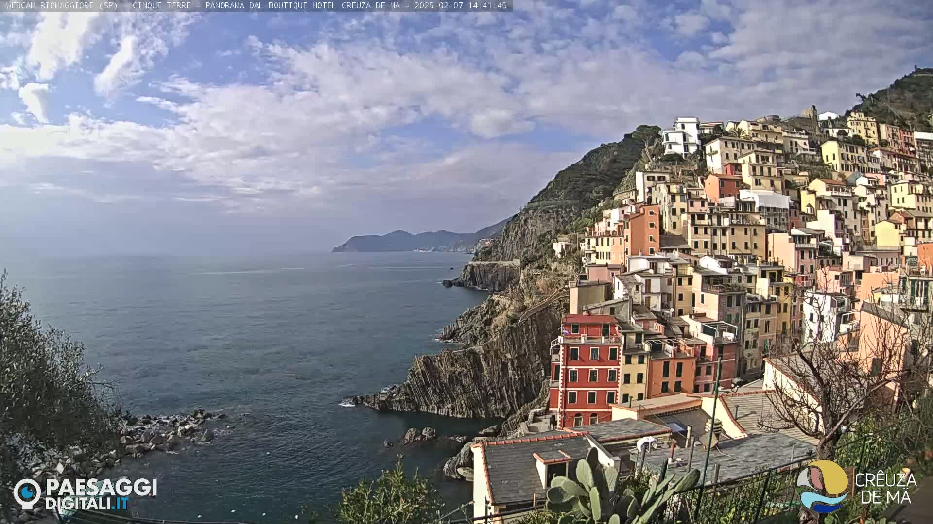 Riomaggiore Live Cam  - La Spezia, Liguria, Italy