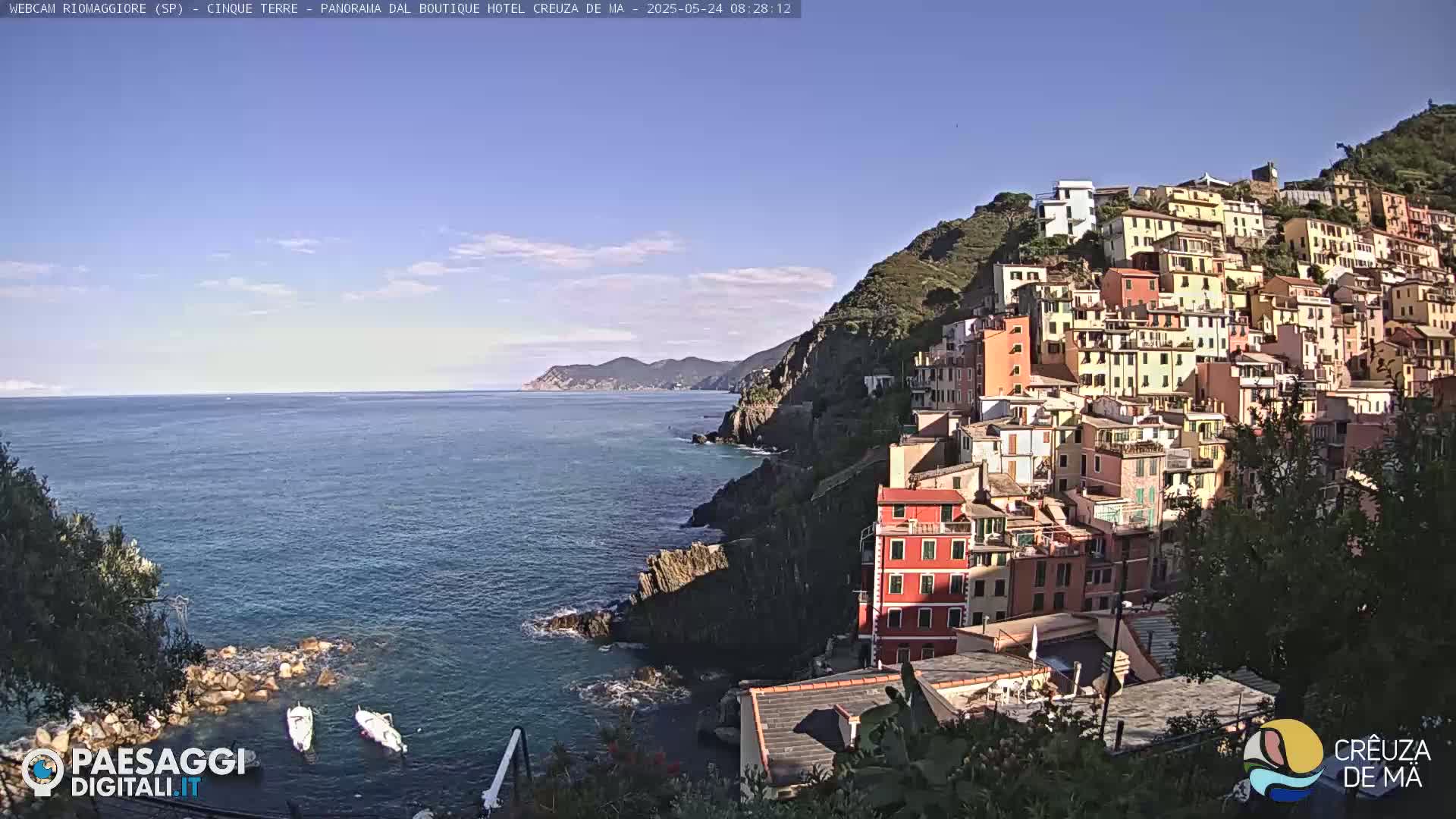 Riomaggiore Live Cam  - La Spezia, Liguria, Italy