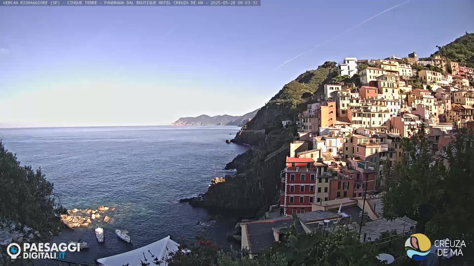 Riomaggiore Live Cam  - La Spezia, Liguria, Italy