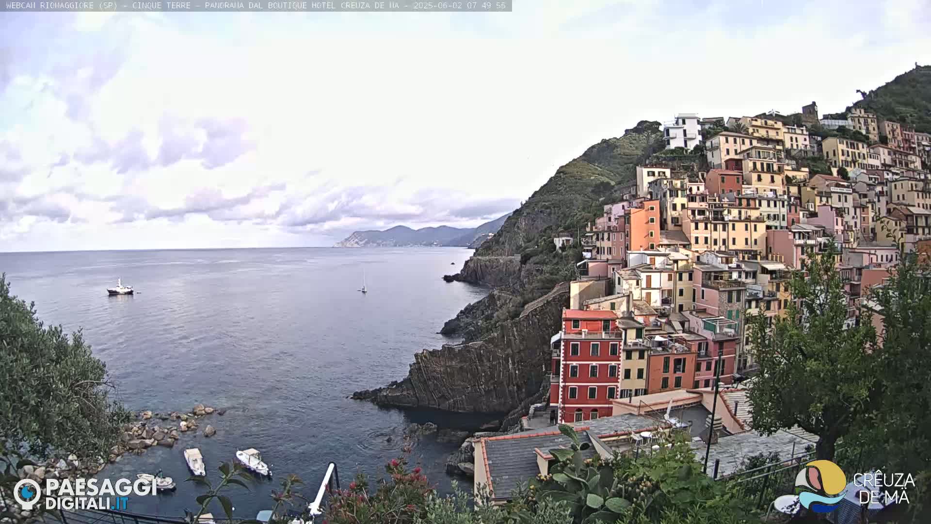 Riomaggiore Live Cam  - La Spezia, Liguria, Italy