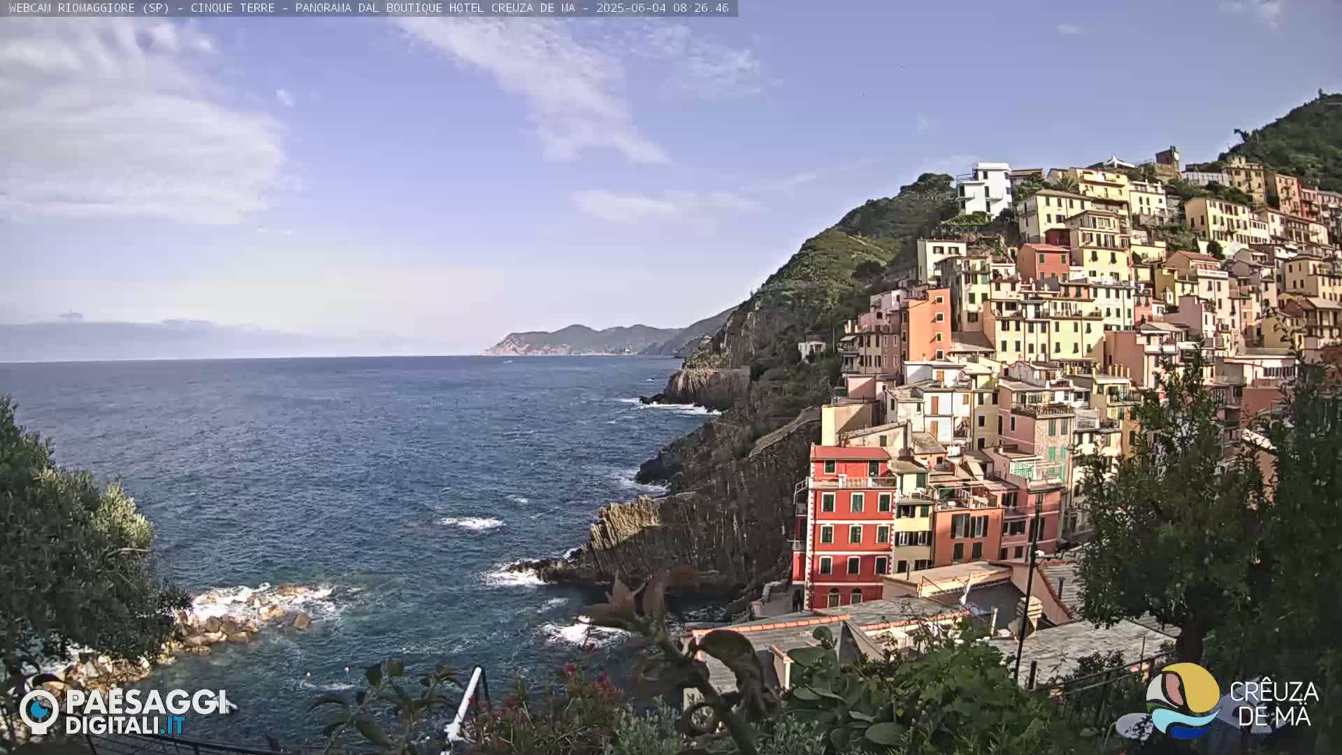 Riomaggiore Live Cam  - La Spezia, Liguria, Italy