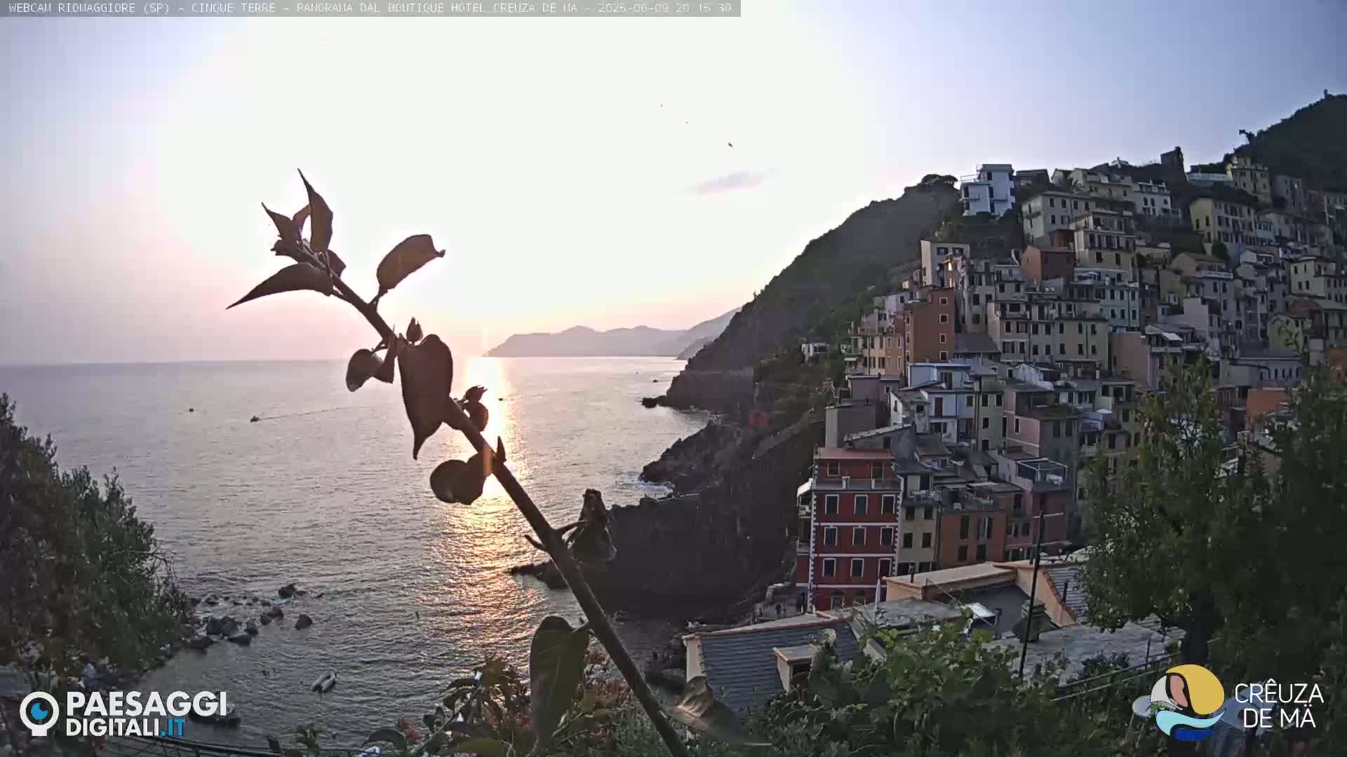Riomaggiore Live Cam  - La Spezia, Liguria, Italy