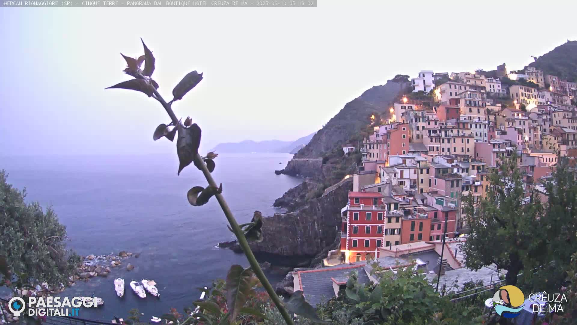 Riomaggiore Live Cam  - La Spezia, Liguria, Italy
