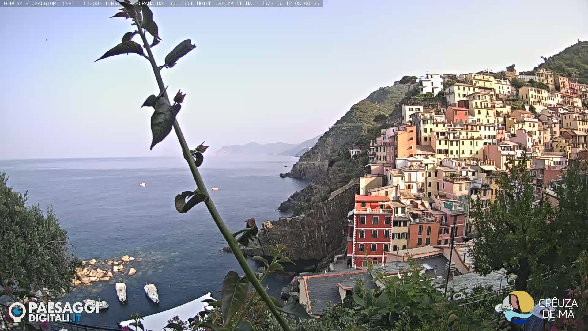 Riomaggiore Live Cam  - La Spezia, Liguria, Italy