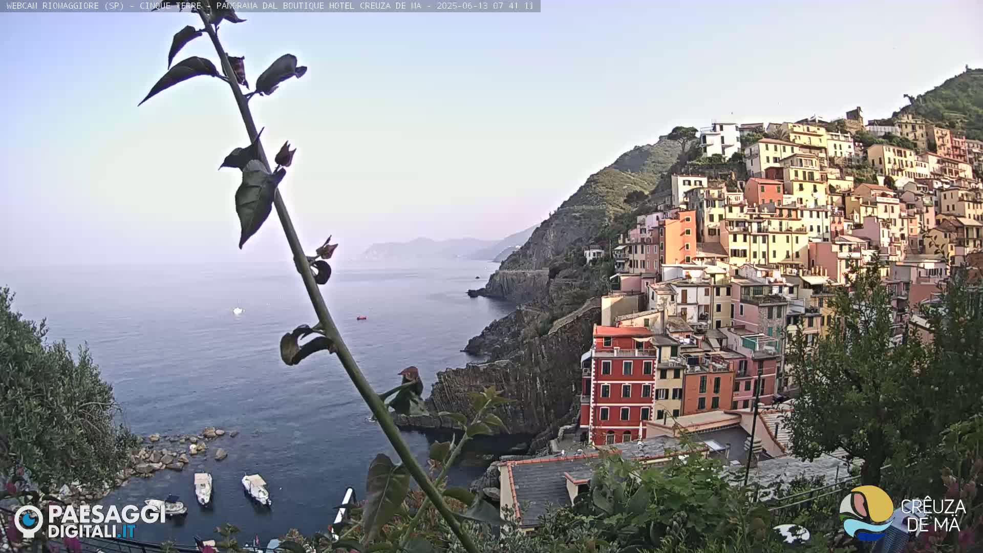 Riomaggiore Live Cam  - La Spezia, Liguria, Italy