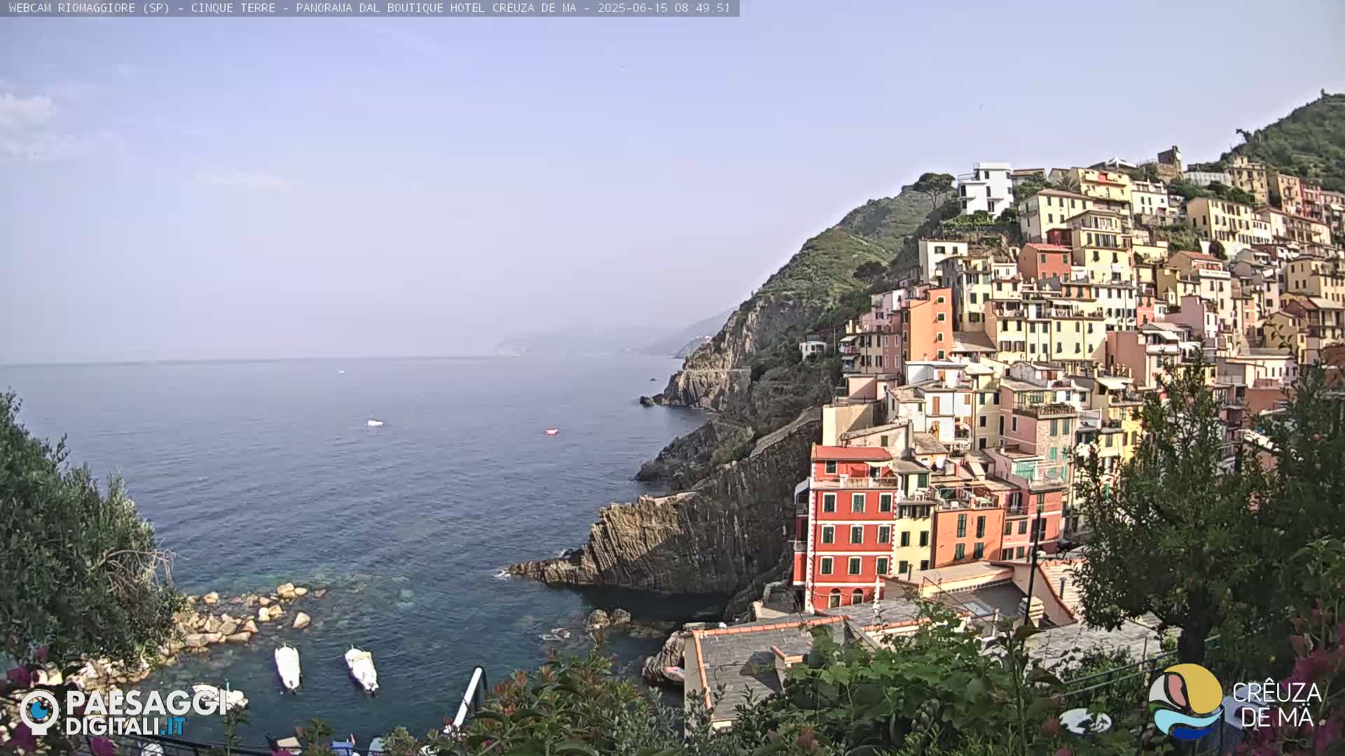 Riomaggiore Live Cam  - La Spezia, Liguria, Italy