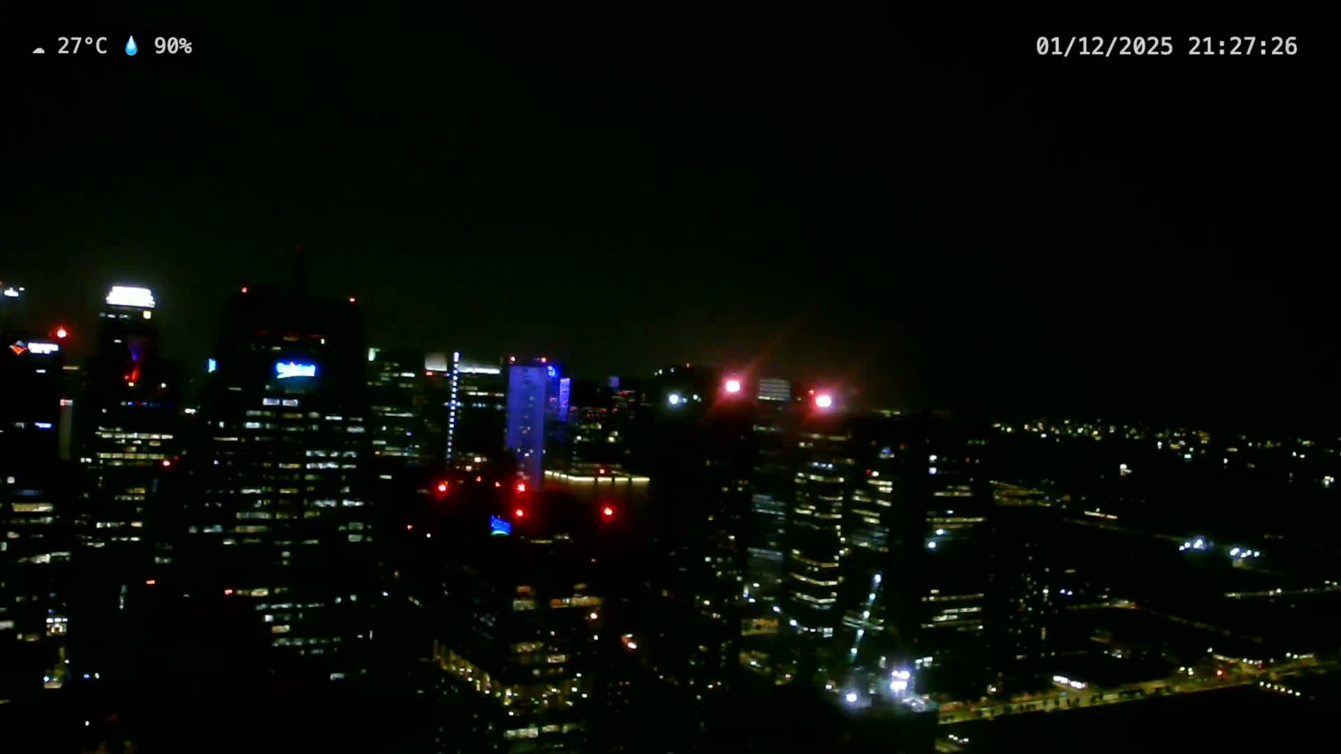 Singapore City Centre Skyline Live Cam  - Anson, Downtown Core, Central, Area, Central Singapore, Singapore