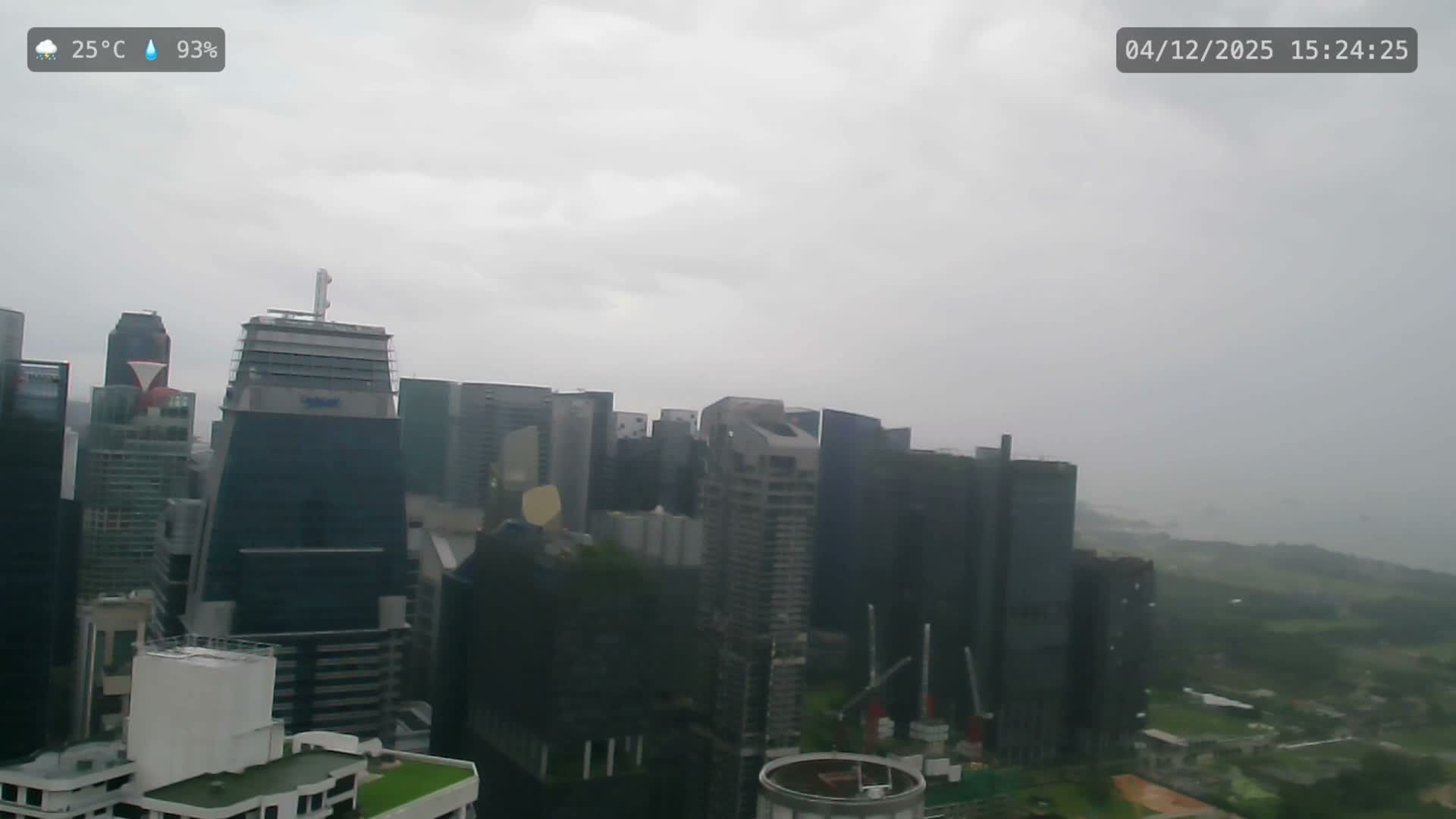 Singapore City Centre Skyline Live Cam  - Anson, Downtown Core, Central, Area, Central Singapore, Singapore