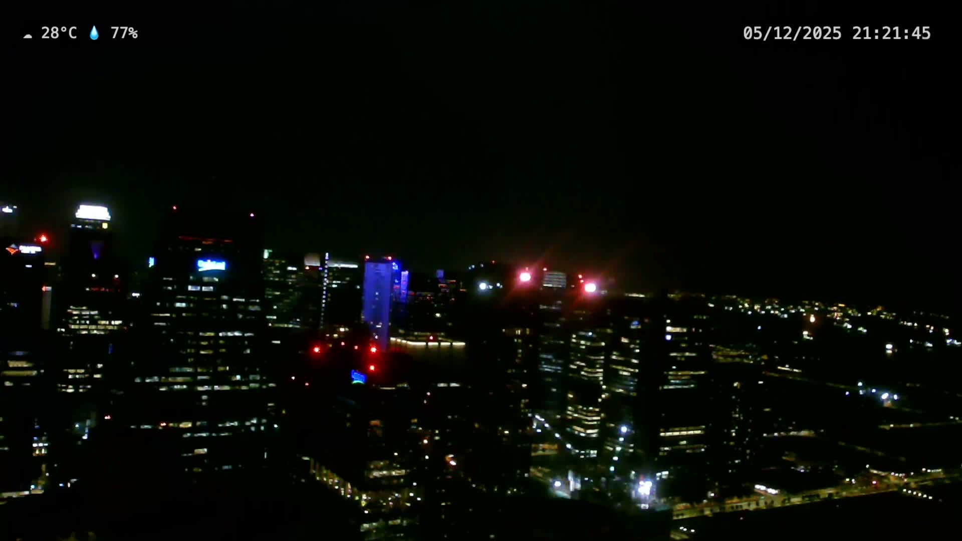 Singapore City Centre Skyline Live Cam  - Anson, Downtown Core, Central, Area, Central Singapore, Singapore