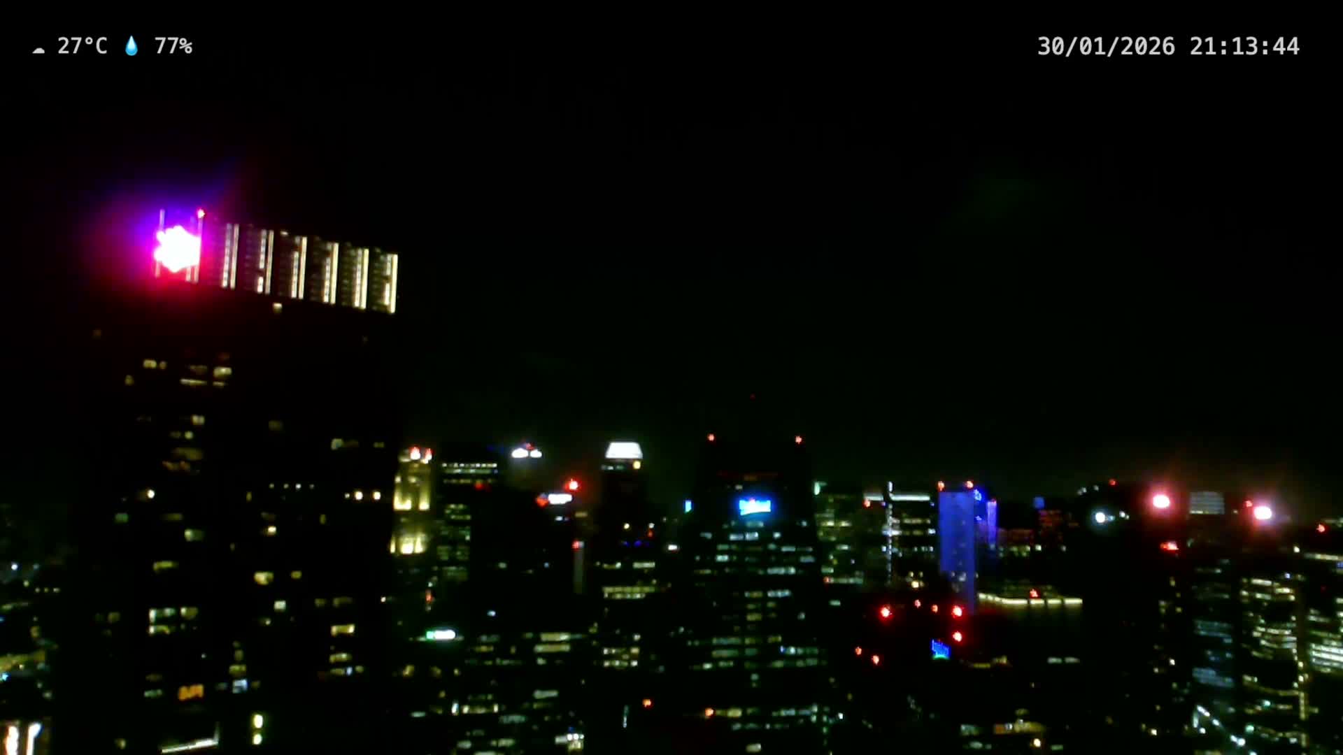 Singapore City Centre Skyline Live Cam  - Anson, Downtown Core, Central, Area, Central Singapore, Singapore