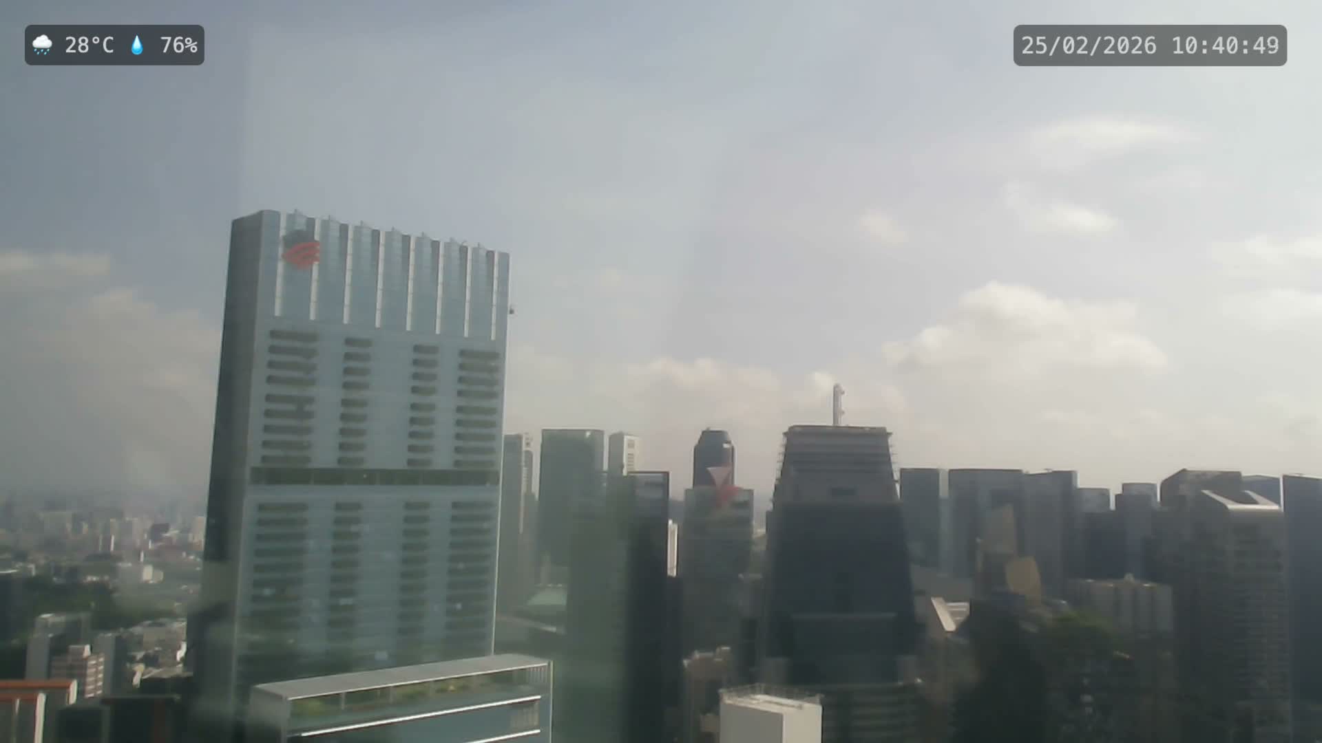 Singapore City Centre Skyline Live Cam  - Anson, Downtown Core, Central, Area, Central Singapore, Singapore