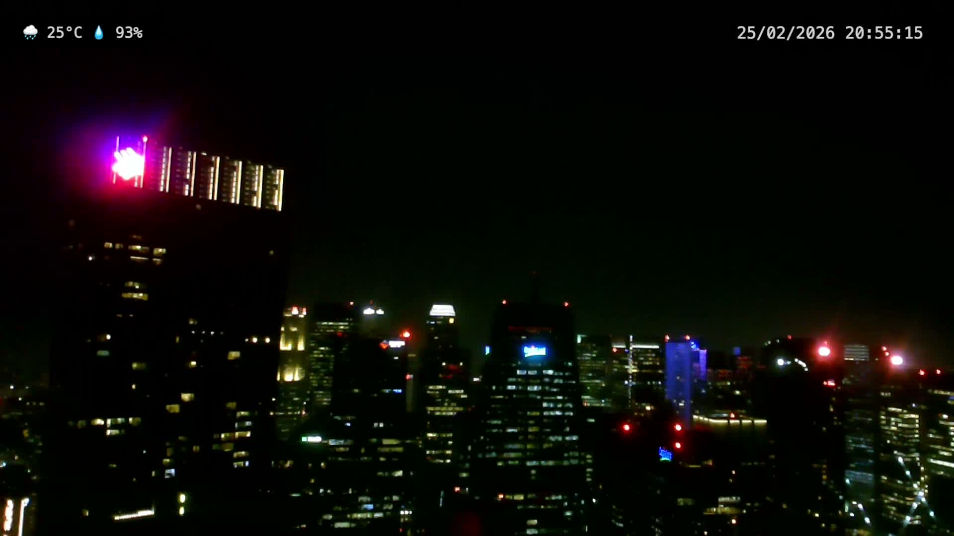 Singapore City Centre Skyline Live Cam  - Anson, Downtown Core, Central, Area, Central Singapore, Singapore