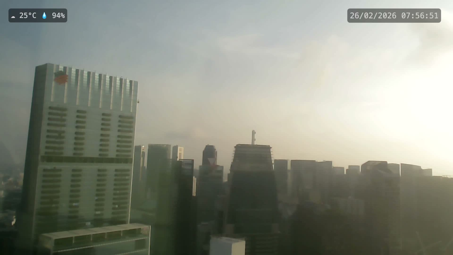 Singapore City Centre Skyline Live Cam  - Anson, Downtown Core, Central, Area, Central Singapore, Singapore