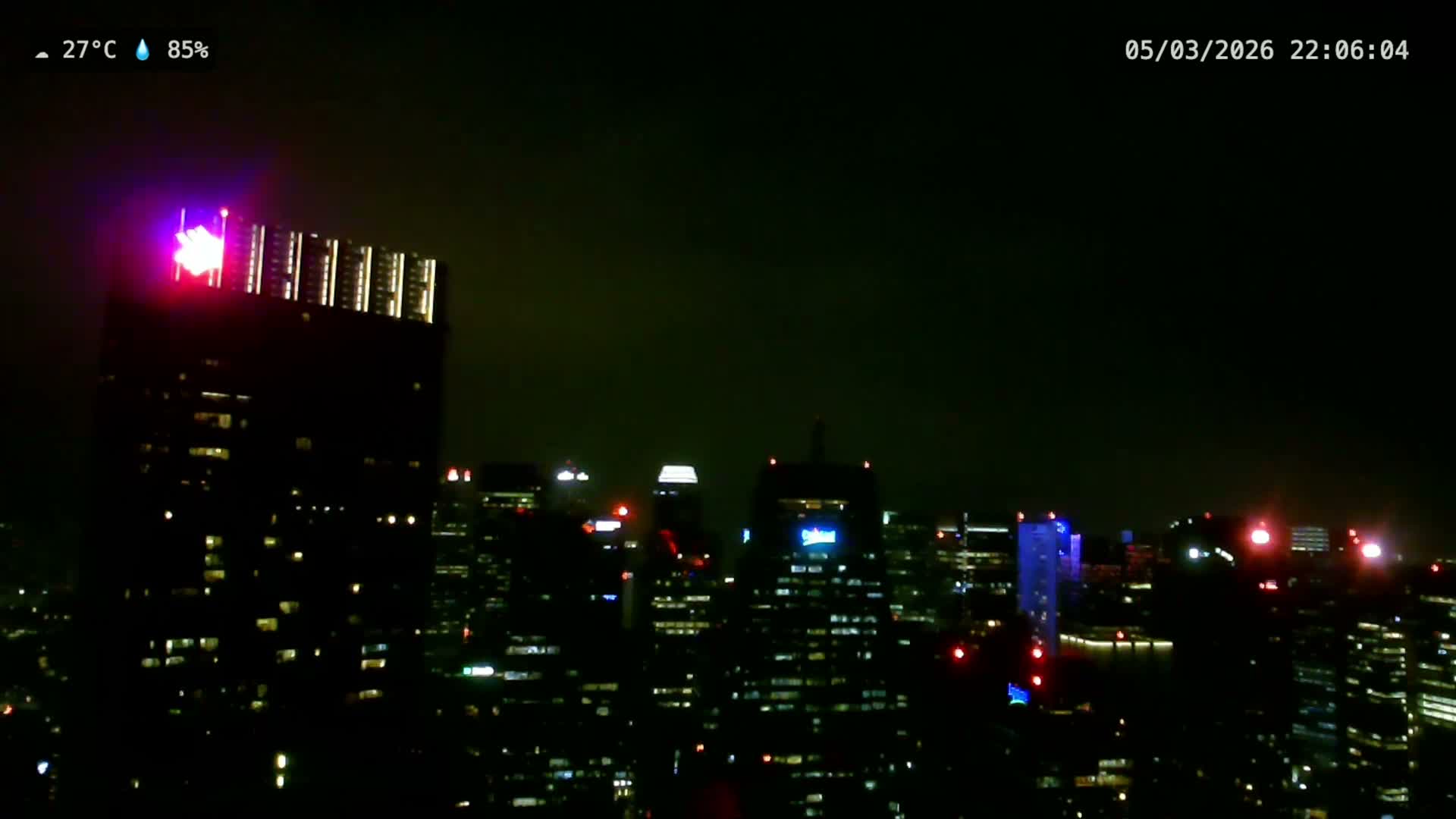 Singapore City Centre Skyline Live Cam  - Anson, Downtown Core, Central, Area, Central Singapore, Singapore