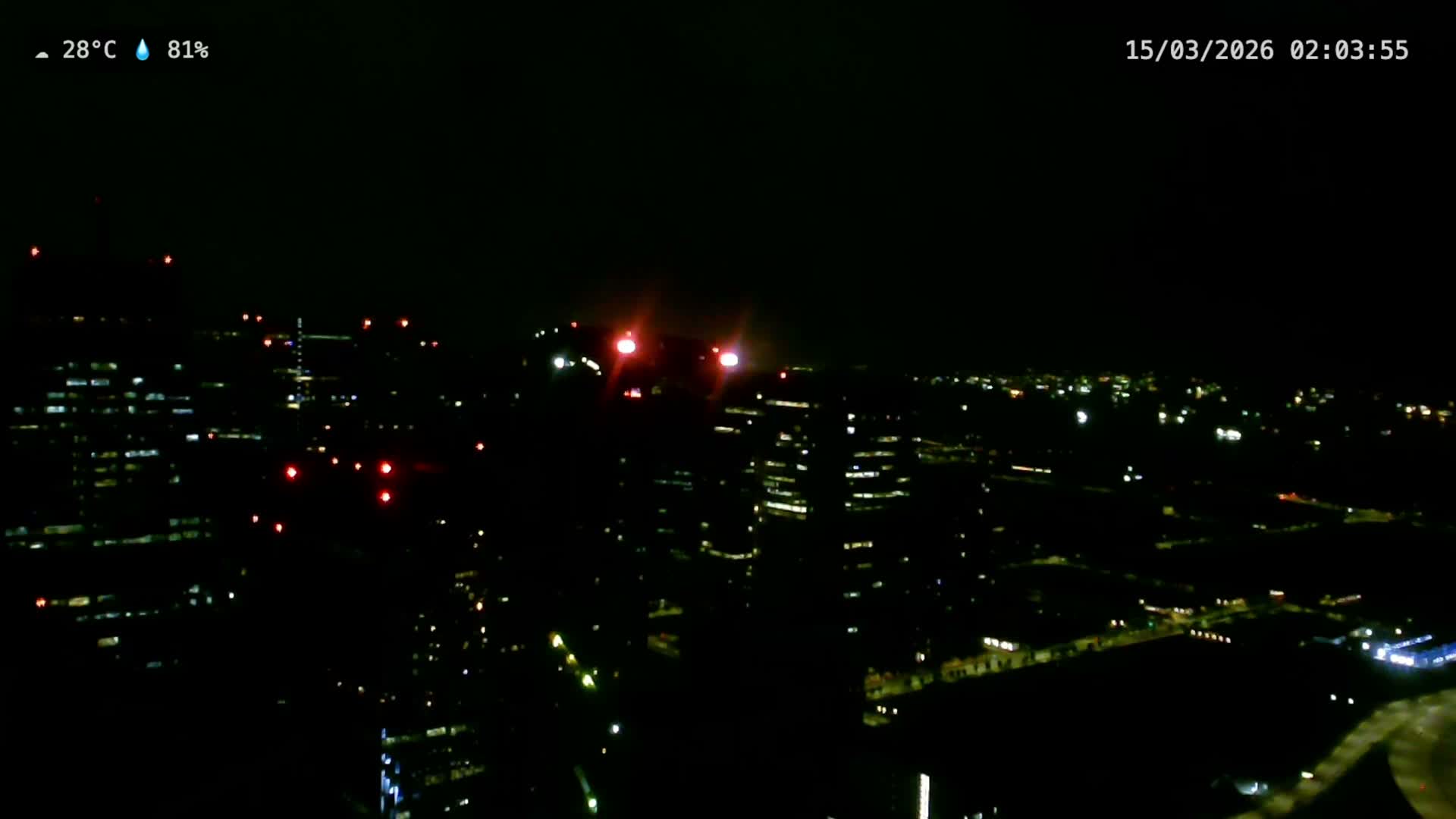 Singapore City Centre Skyline Live Cam  - Anson, Downtown Core, Central, Area, Central Singapore, Singapore