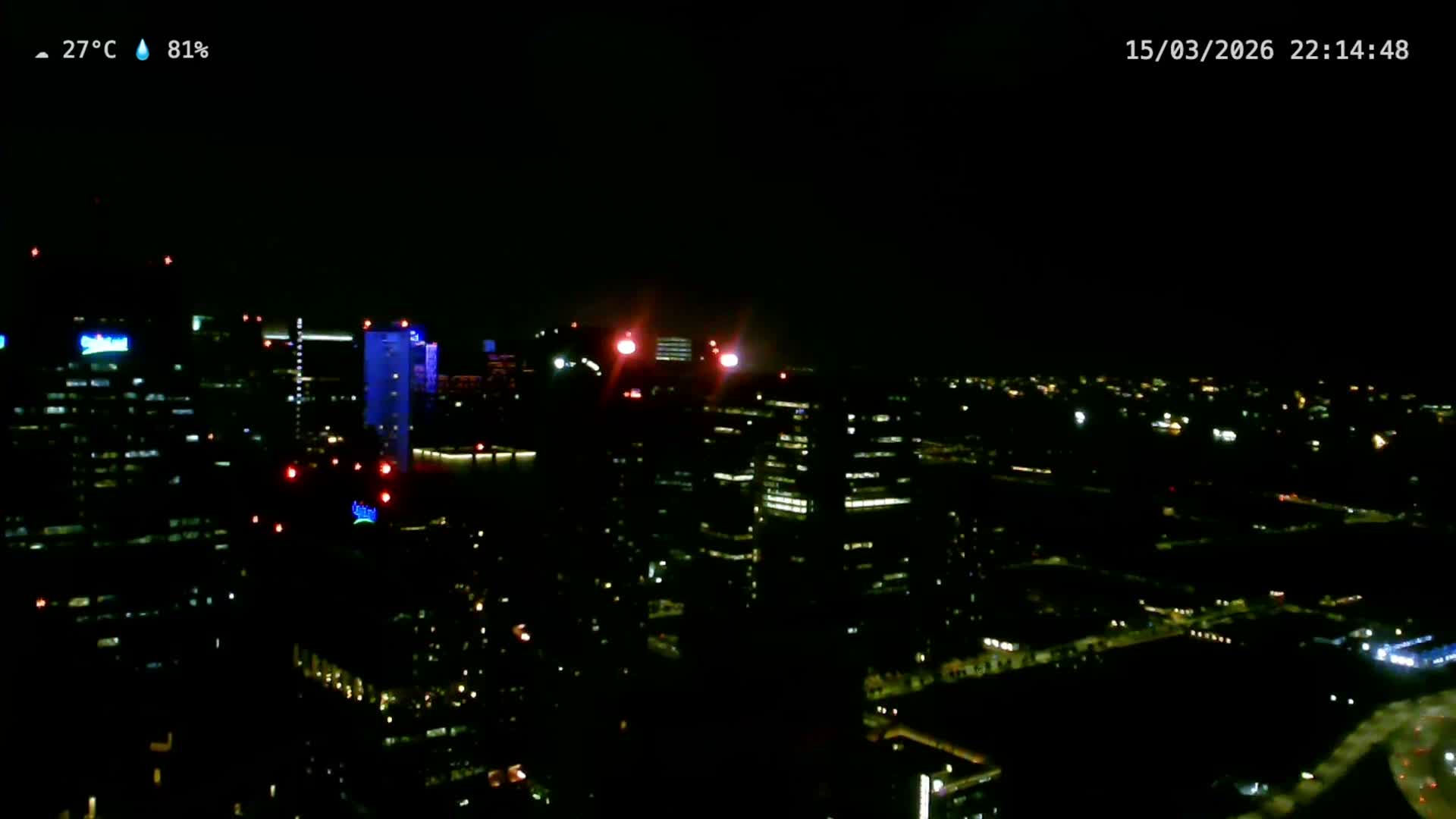 Singapore City Centre Skyline Live Cam  - Anson, Downtown Core, Central, Area, Central Singapore, Singapore