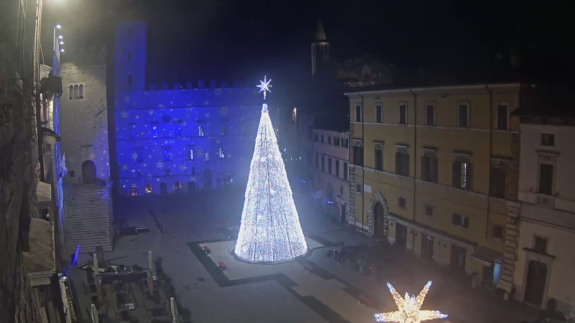 Todi, Piazza del Popolo Square Live Cam - Todi, Perugia, Umbria, Italia