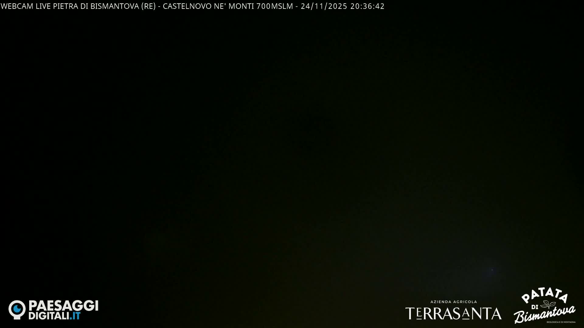  Pietra di Bismantova (Stone of Bismantova) Hill  & Castelnovo ne' Monti Comune Live Cam - Quarqua, Castelnovo ne' Monti, Reggia Emilia, Emilia-Romagna, Italy