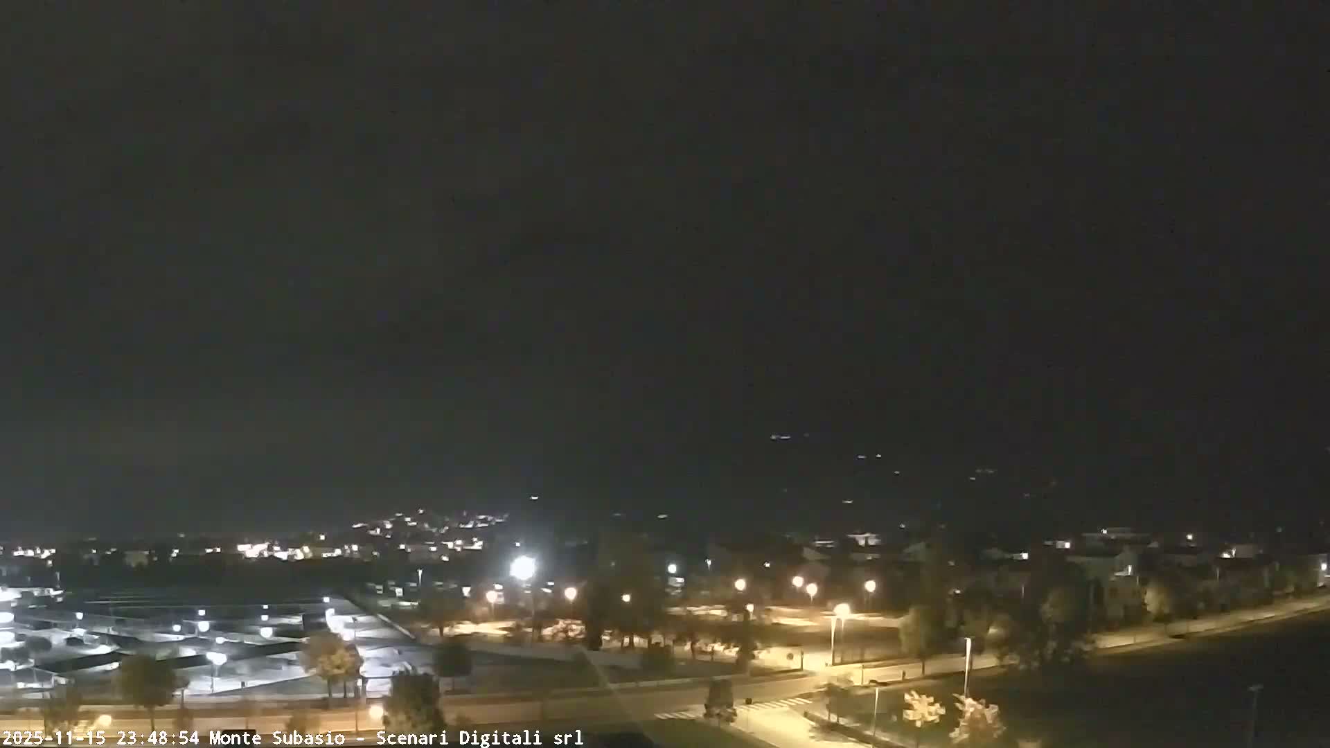 Strada Monte Subasio Mount View & Foligno City Skyline Live Cam - Foligno, Perugia, Umbria, Italy