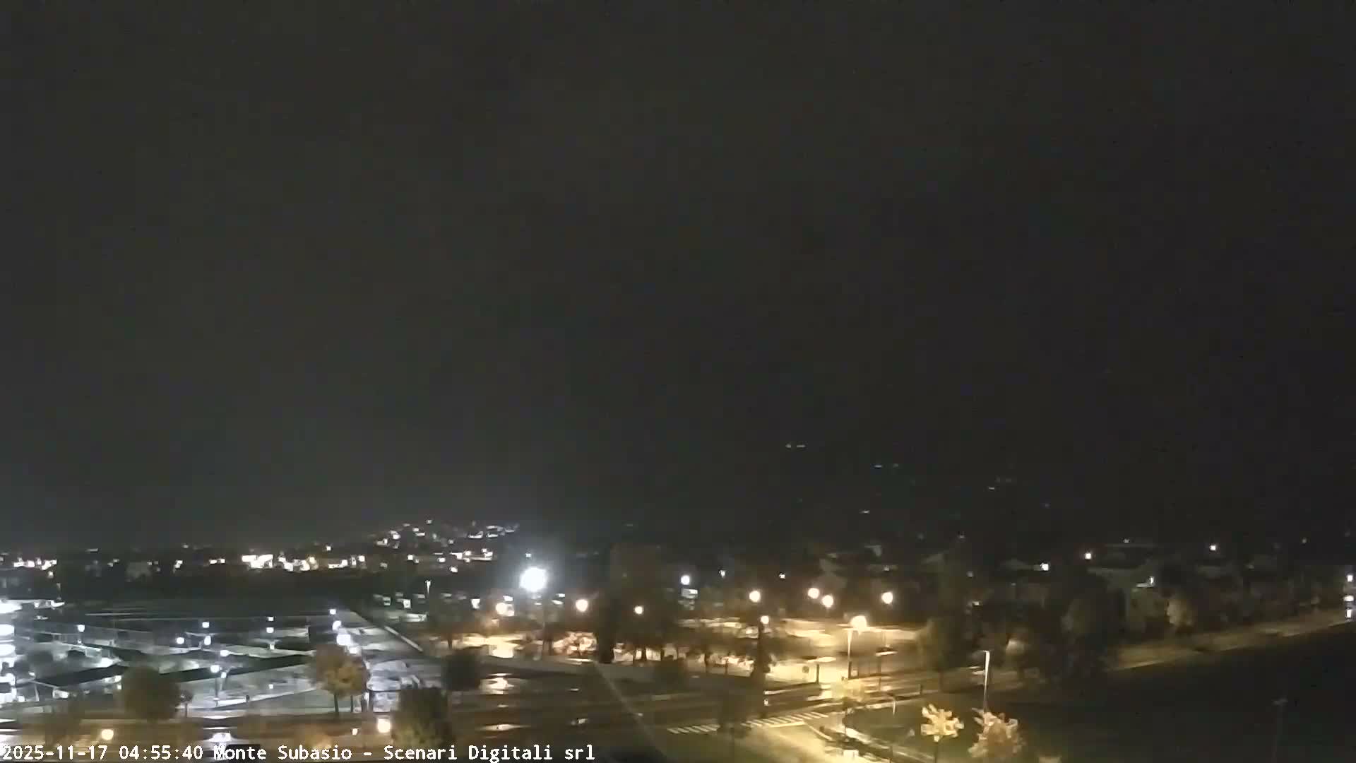 Strada Monte Subasio Mount View & Foligno City Skyline Live Cam - Foligno, Perugia, Umbria, Italy